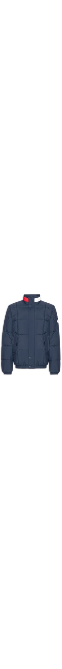 Jaqueta Masculina DNA Collar Puffer - Azul