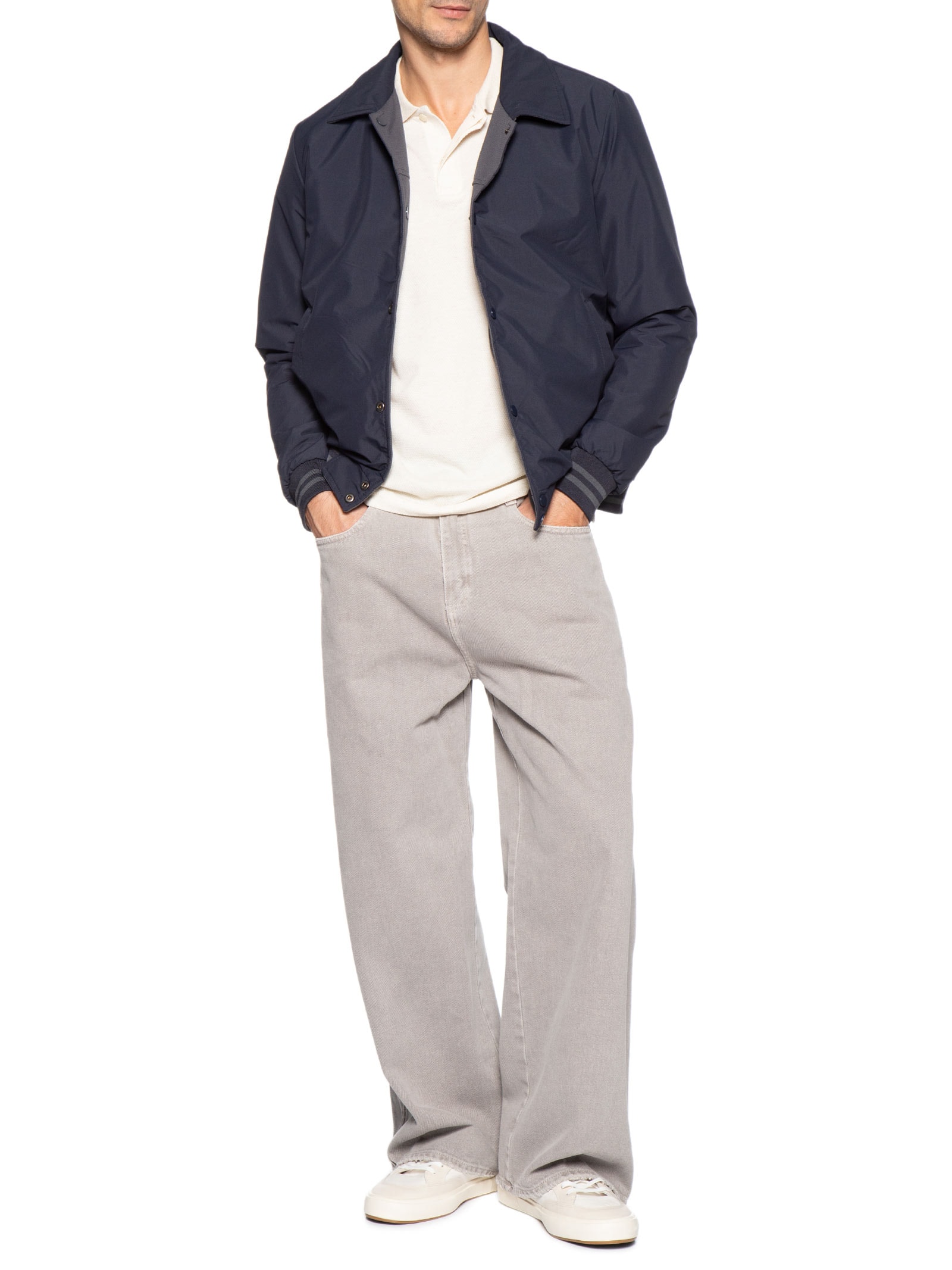 Jaqueta Masculina Double Face Azul Pineapple