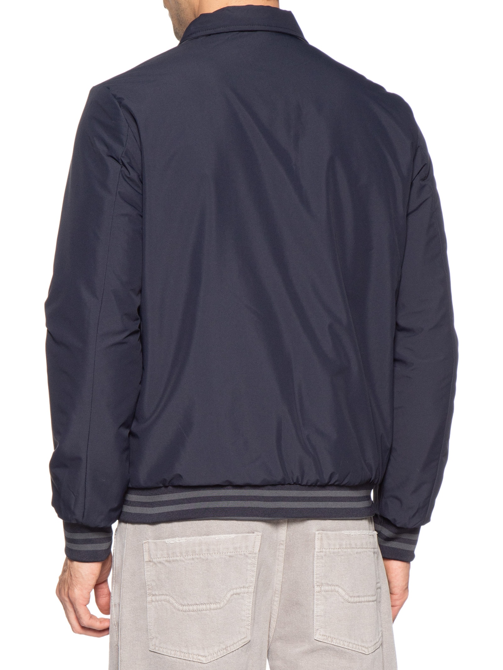 Jaqueta Masculina Double Face Azul Pineapple