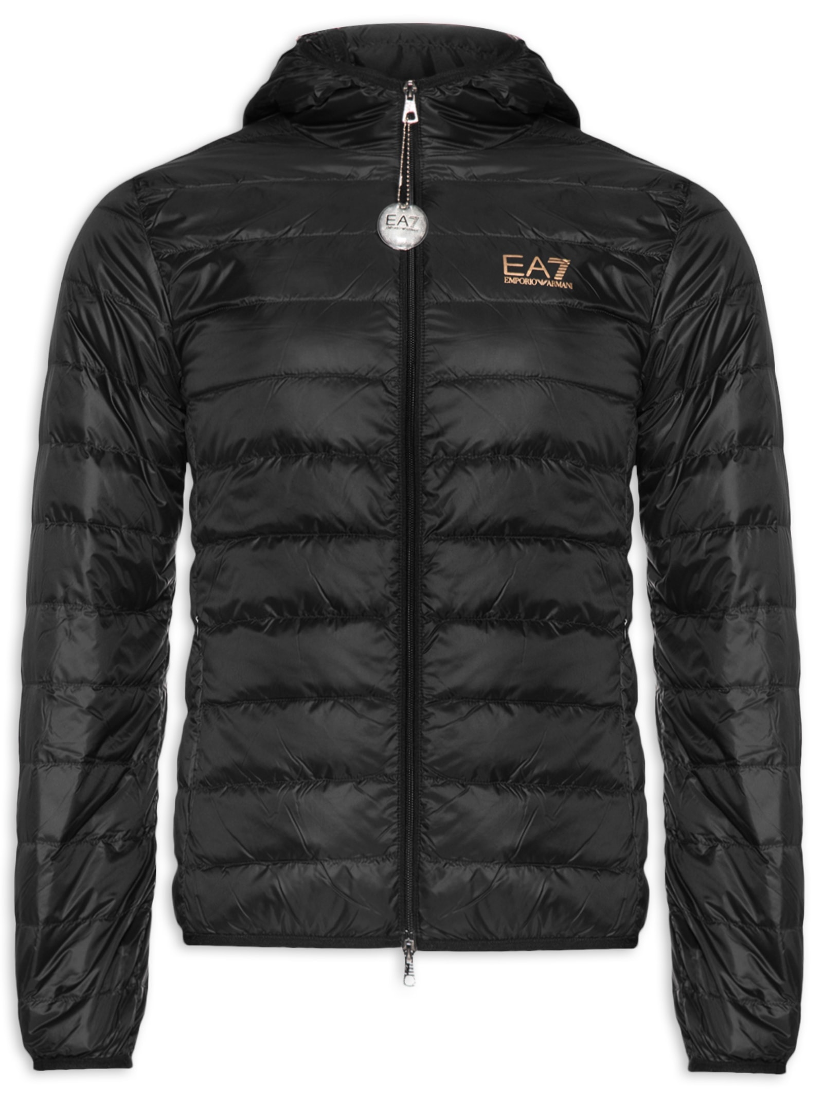 EA7 Emporio Armani - Jaqueta Masculina Down - Preto