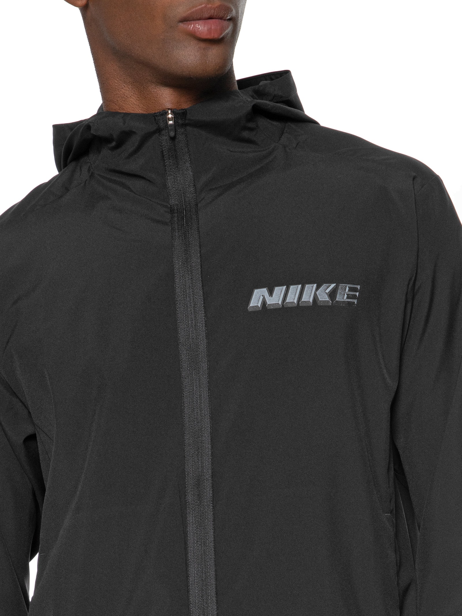 Nike - Jaqueta Masculina Dri-FIT Form GFX - Preto