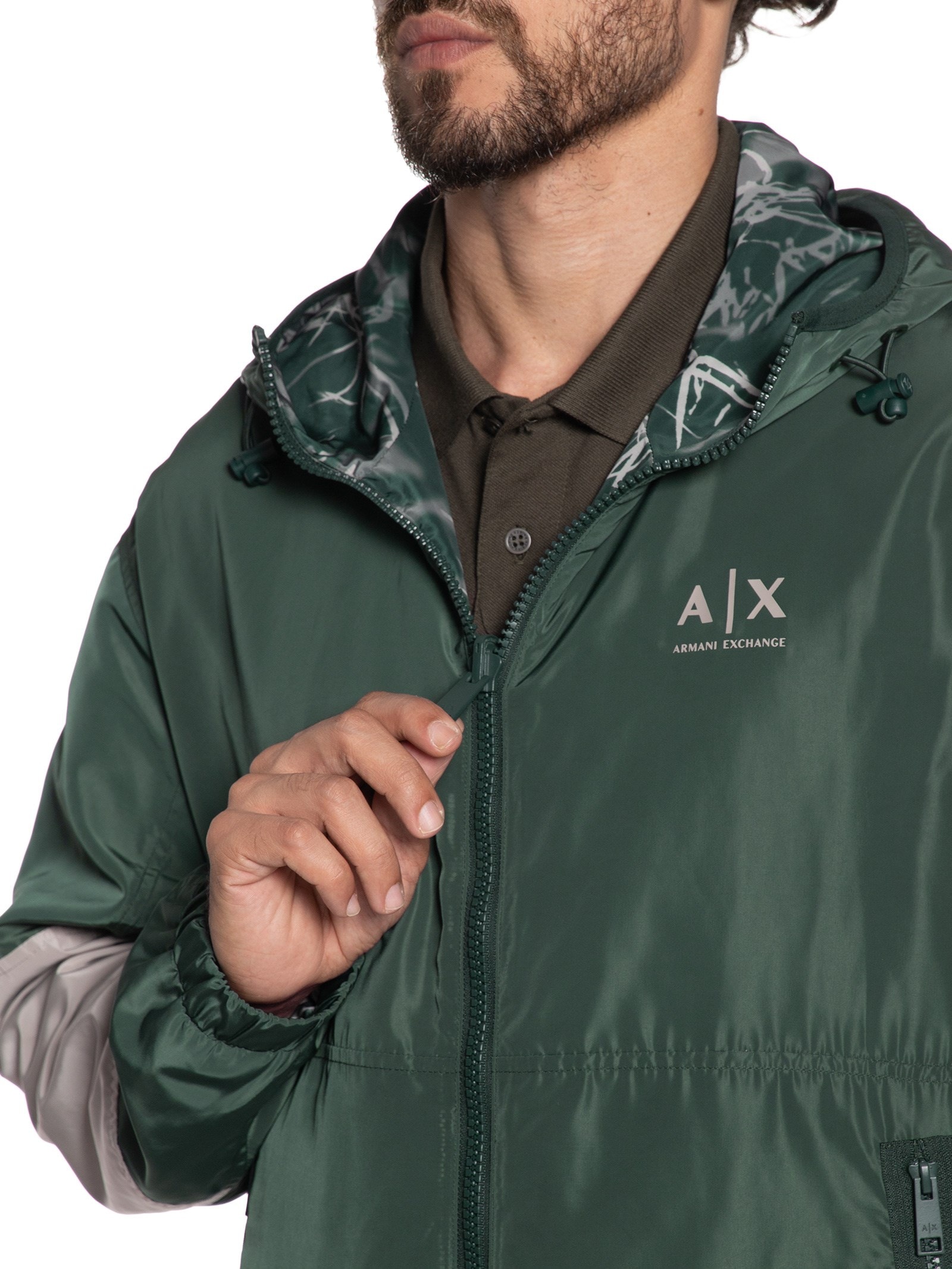 Jaqueta Masculina Dupla - Verde - Armani Exchange