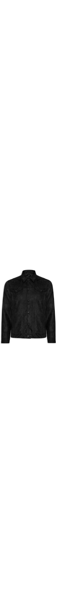 Jaqueta Masculina em Suede – Preto