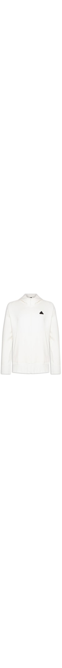 Jaqueta Masculina Esportiva Com Capuz E Zíper ZNE Premium - Off White