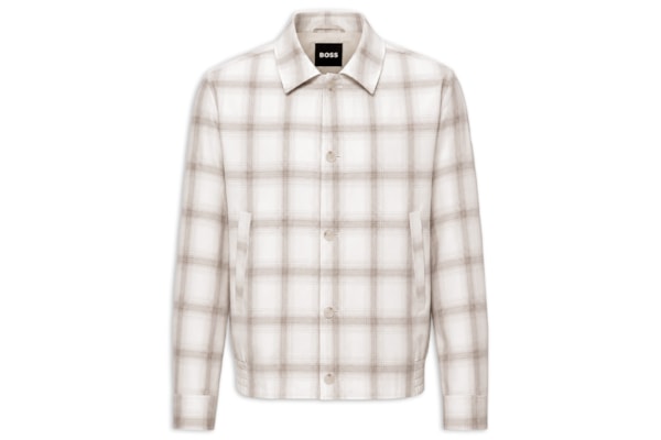 Jaqueta Masculina Estampa C-Carper Wing - Branco