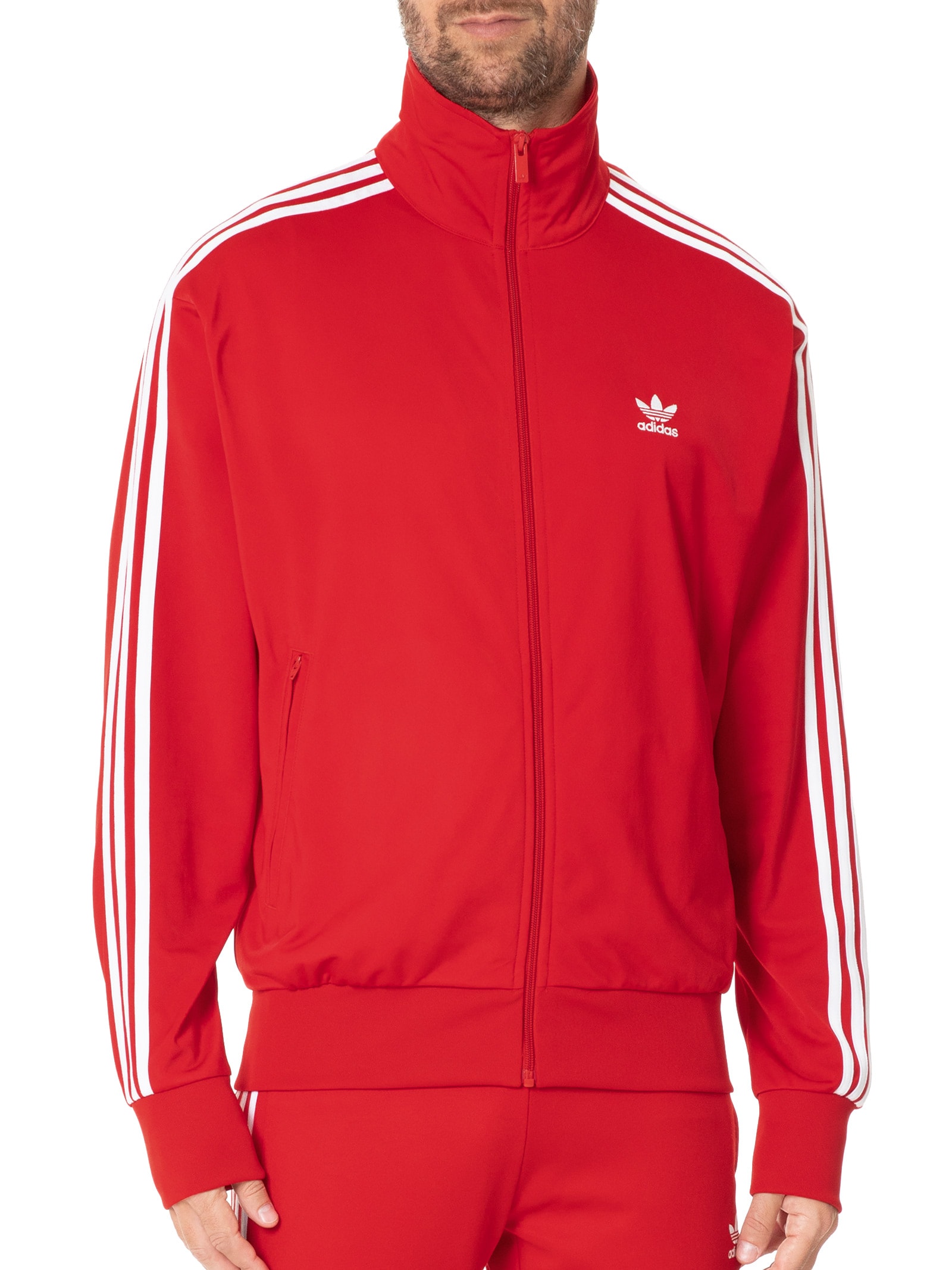 Adidas Originals - Jaqueta Masculina Fbird TT - Vermelho