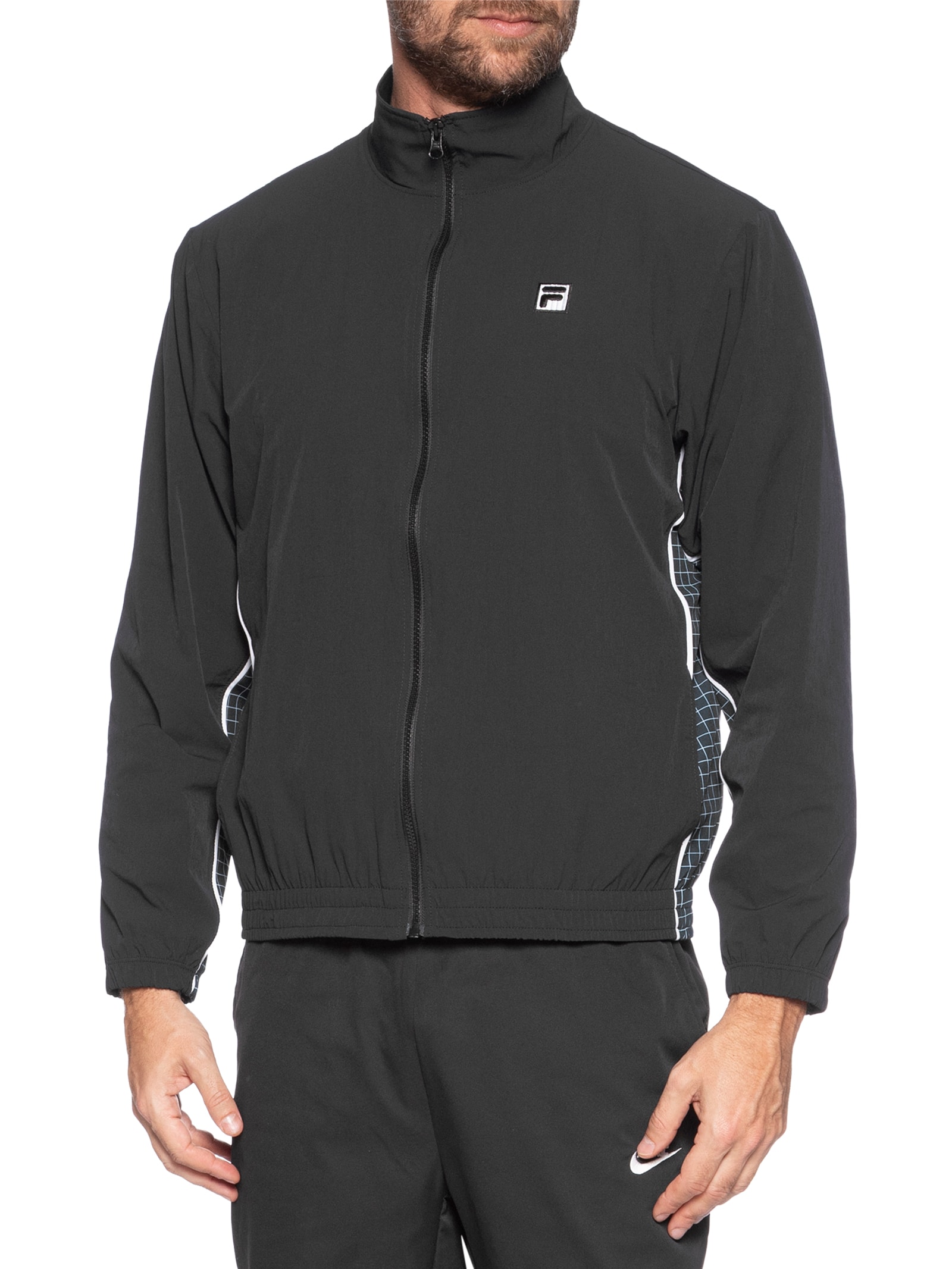 Jaqueta Masculina Fila Tennis Union Classics Preto Fila