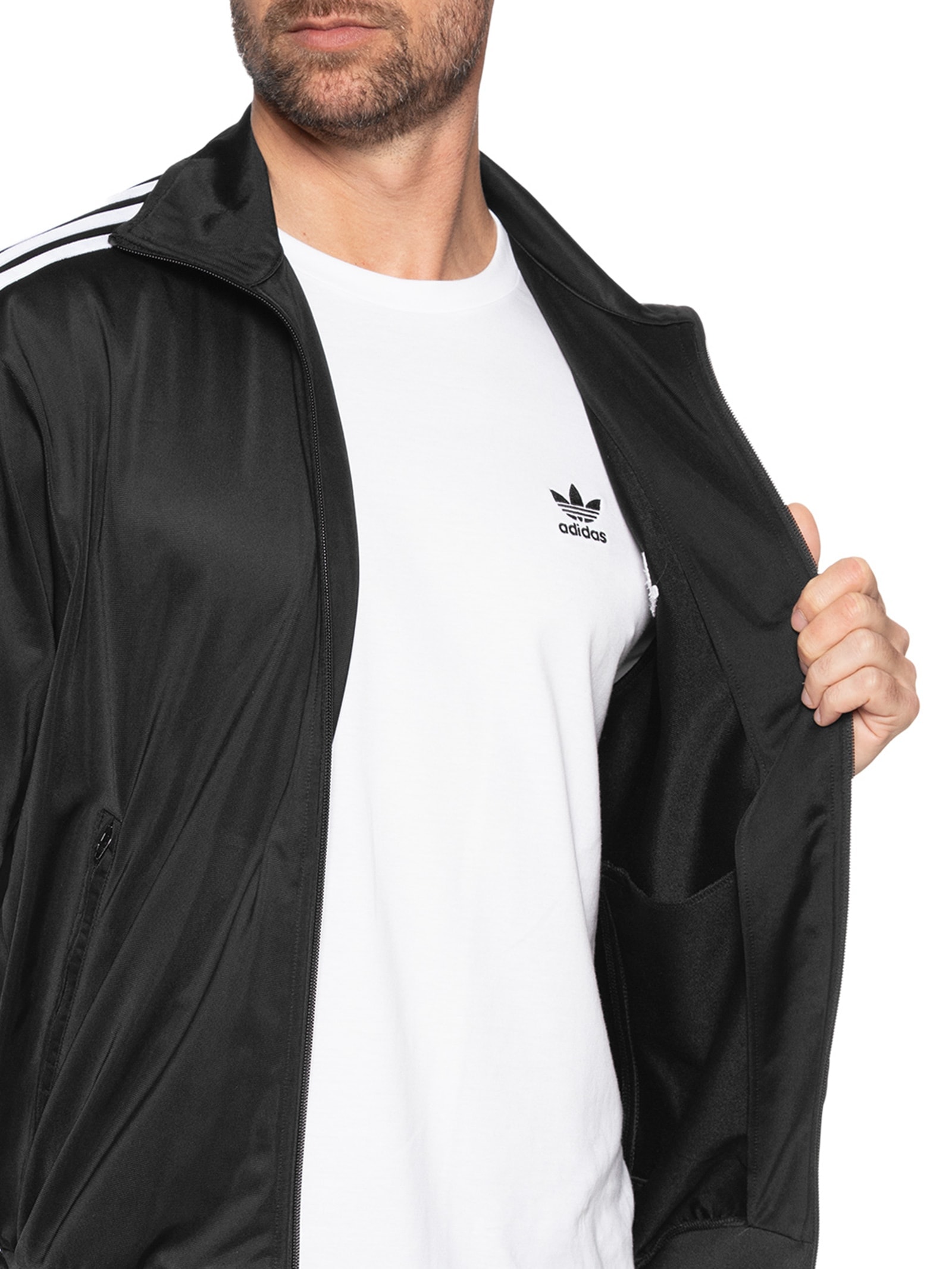 Adidas Originals - Jaqueta Masculina Firebird - Preto