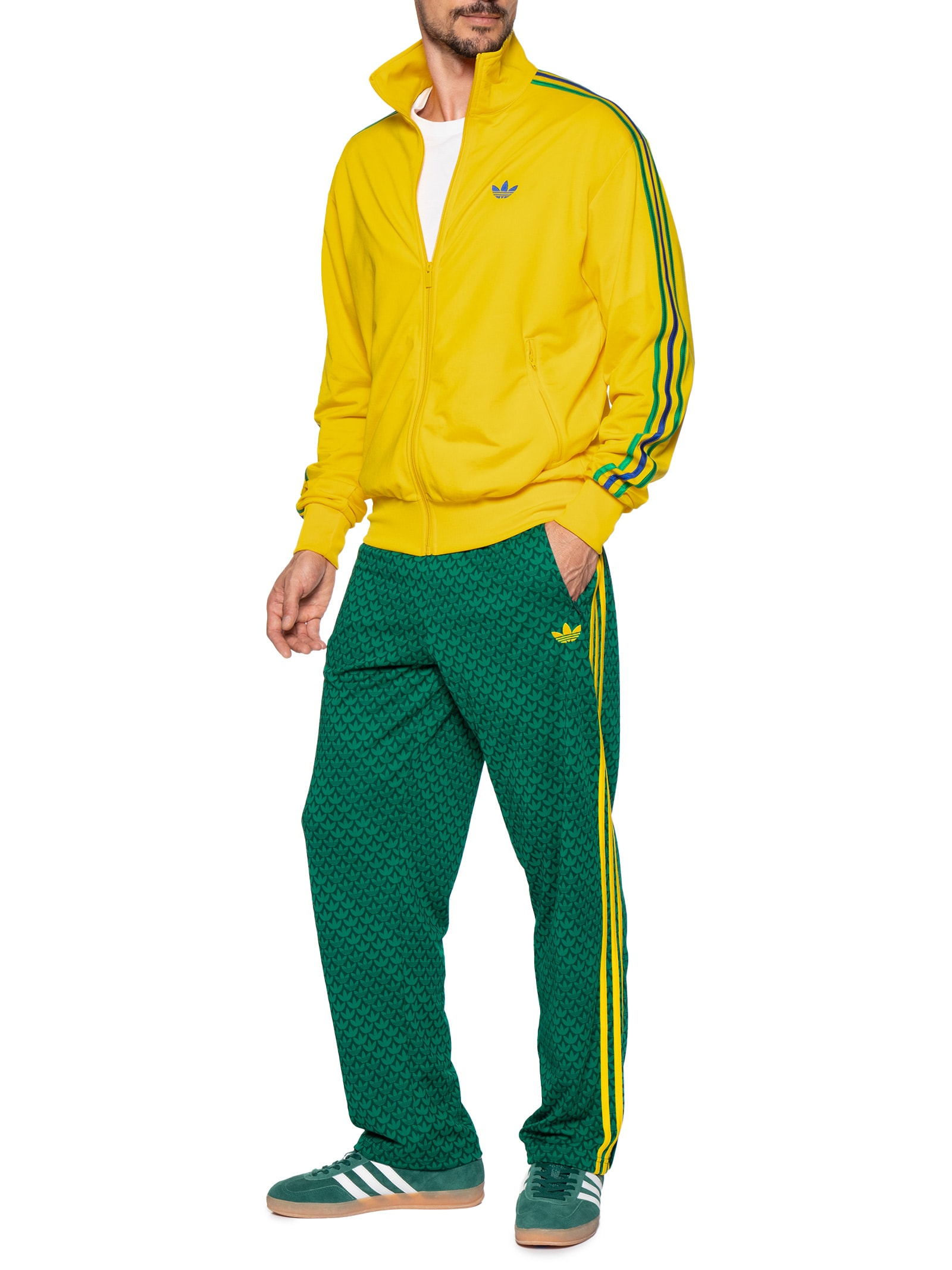 Jaqueta Masculina Firebird Tt Amarelo Adidas Originals
