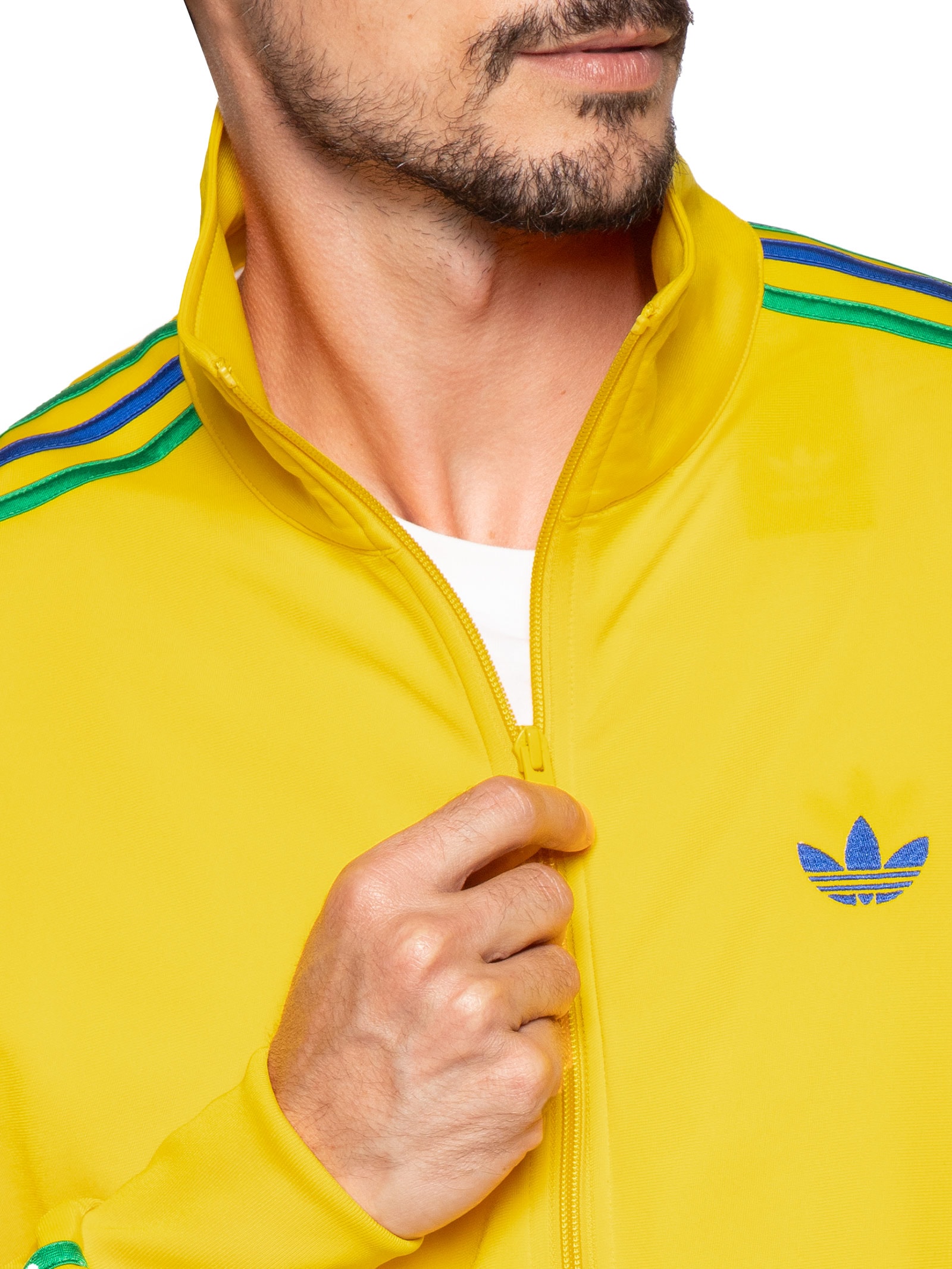 Jaqueta Masculina Firebird Tt Amarelo Adidas Originals