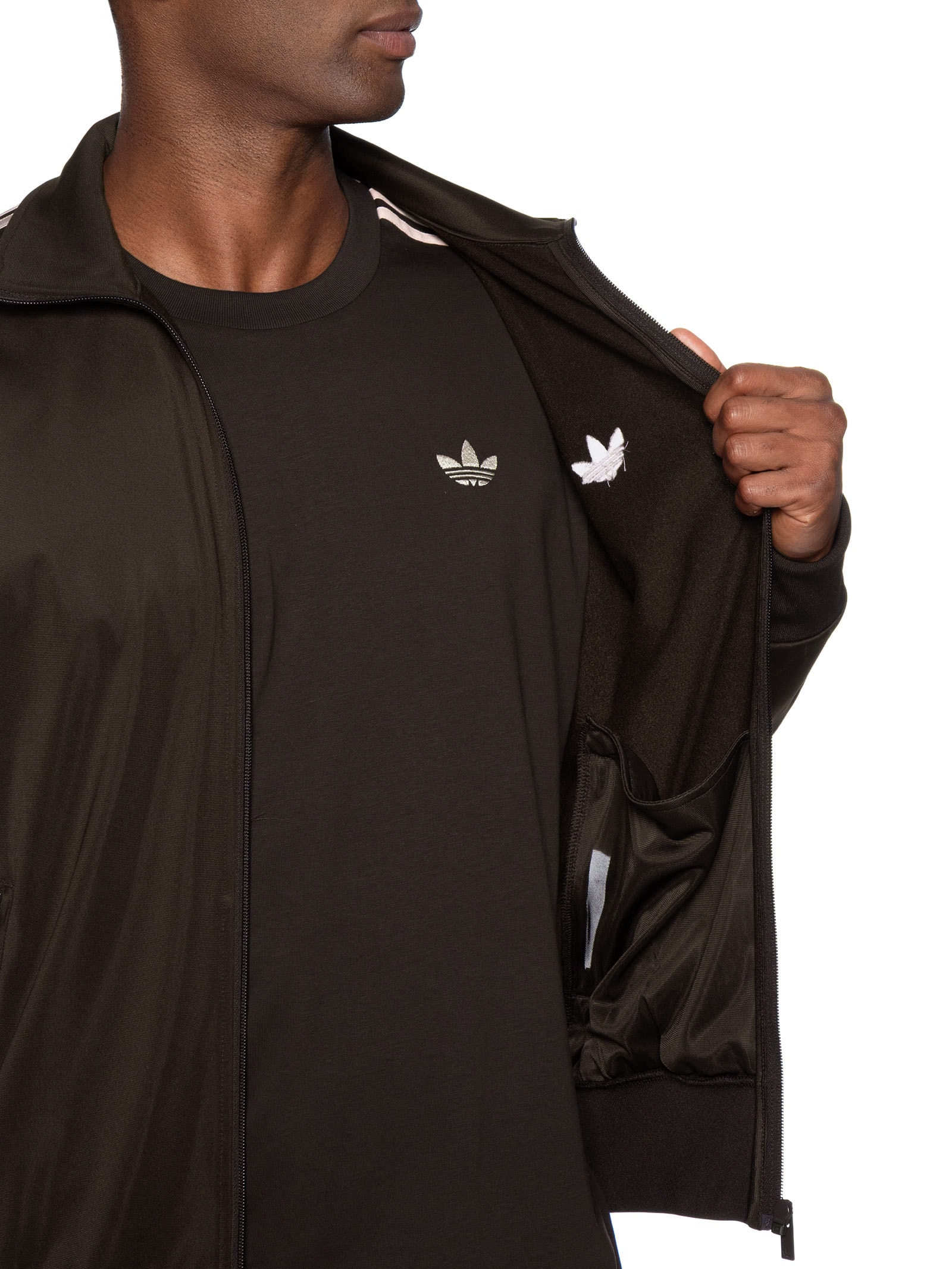 Jaqueta Masculina Firebird TT Marrom Adidas Originals