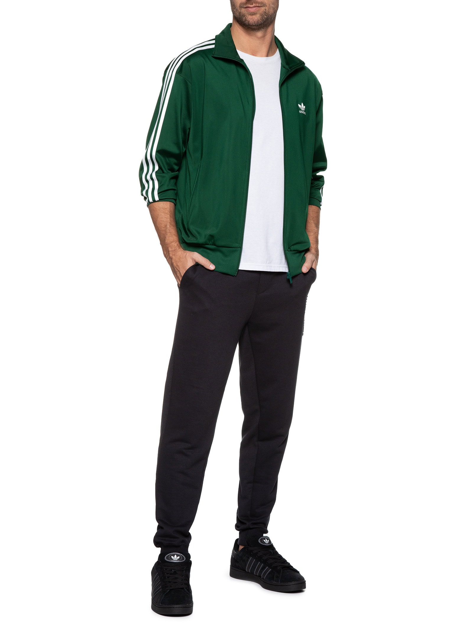 Jaqueta Masculina Firebird Verde Escuro Adidas Originals