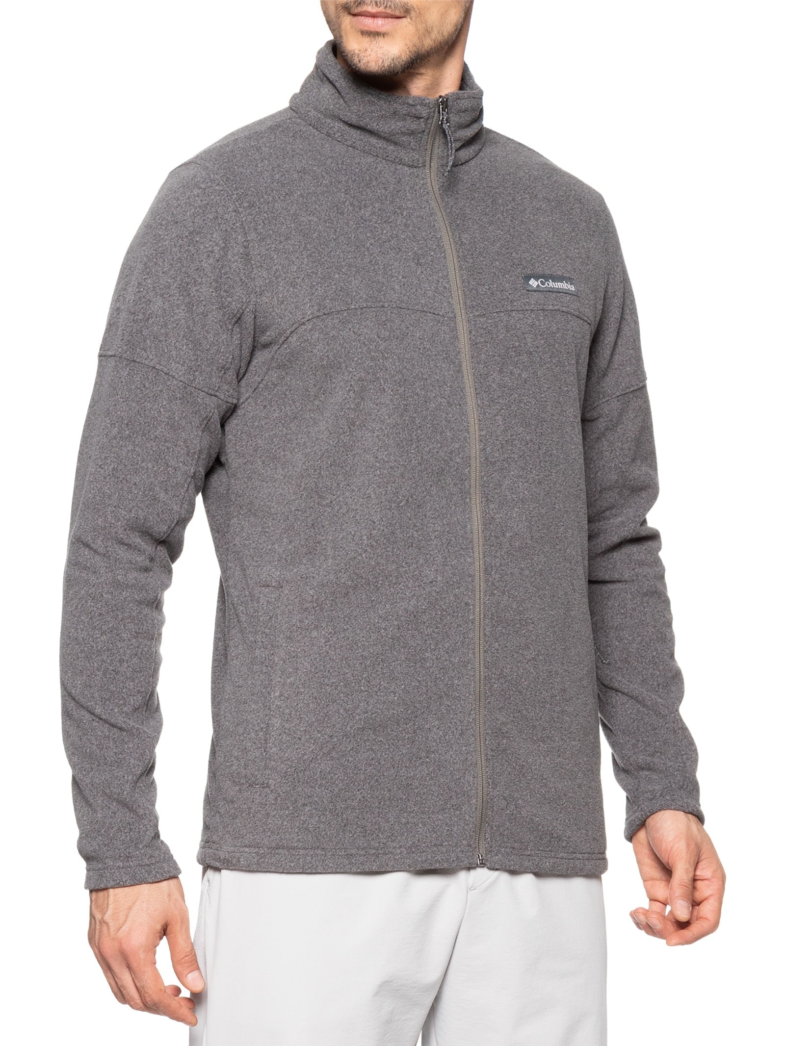 Jaqueta Masculina Fleece Basin Trail™ II Cinza Columbia