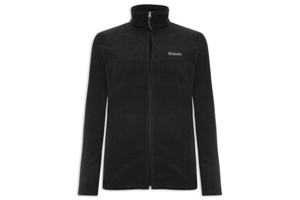 Jaqueta Masculina Fleece Basin Trail™ III Full Zip - Preto