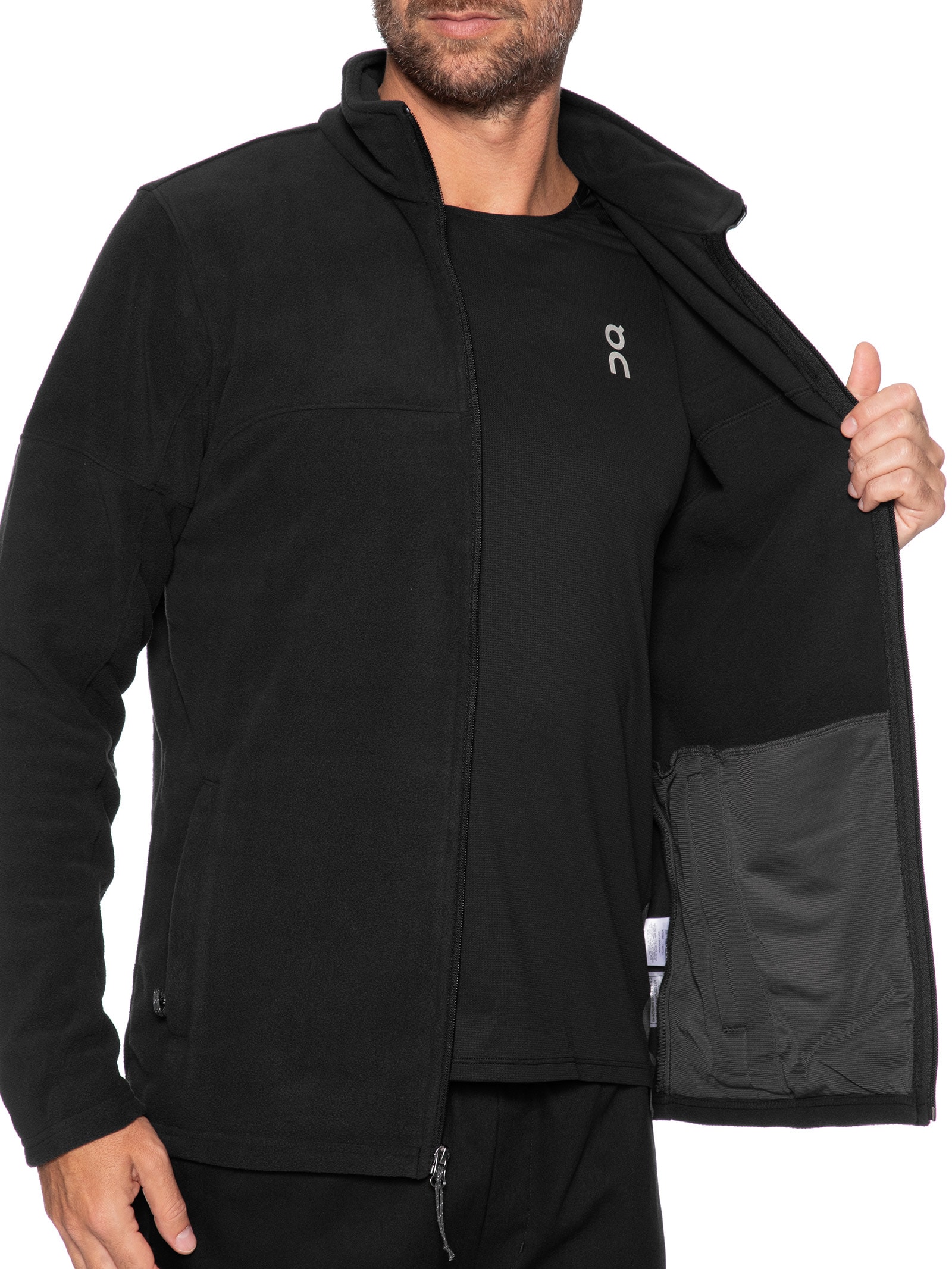 Jaqueta Masculina Fleece Basin Trail™ III Full Zip Preto Columbia