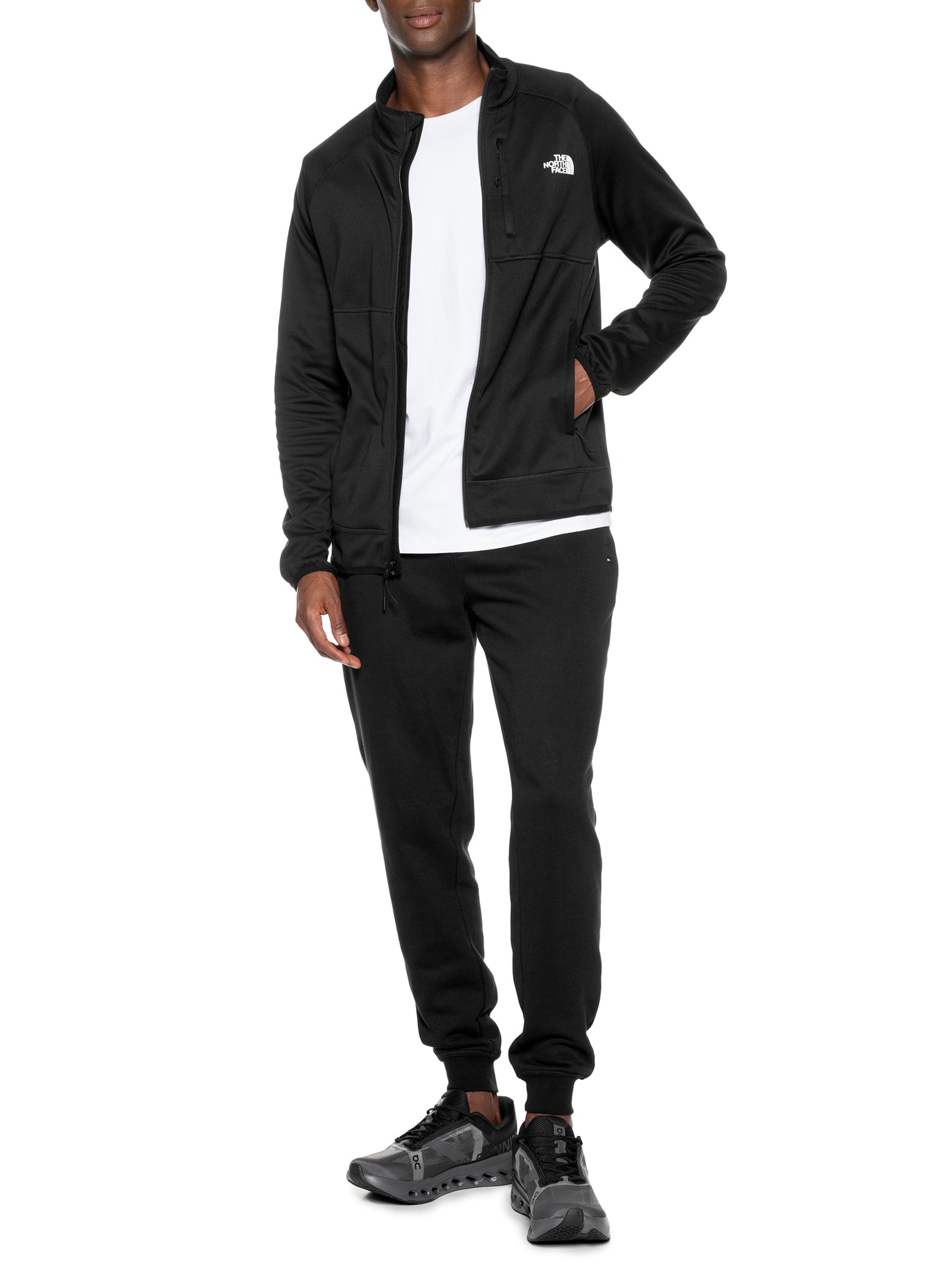 The North Face - Jaqueta Masculina Fleece Canyonlands Zip - Preto