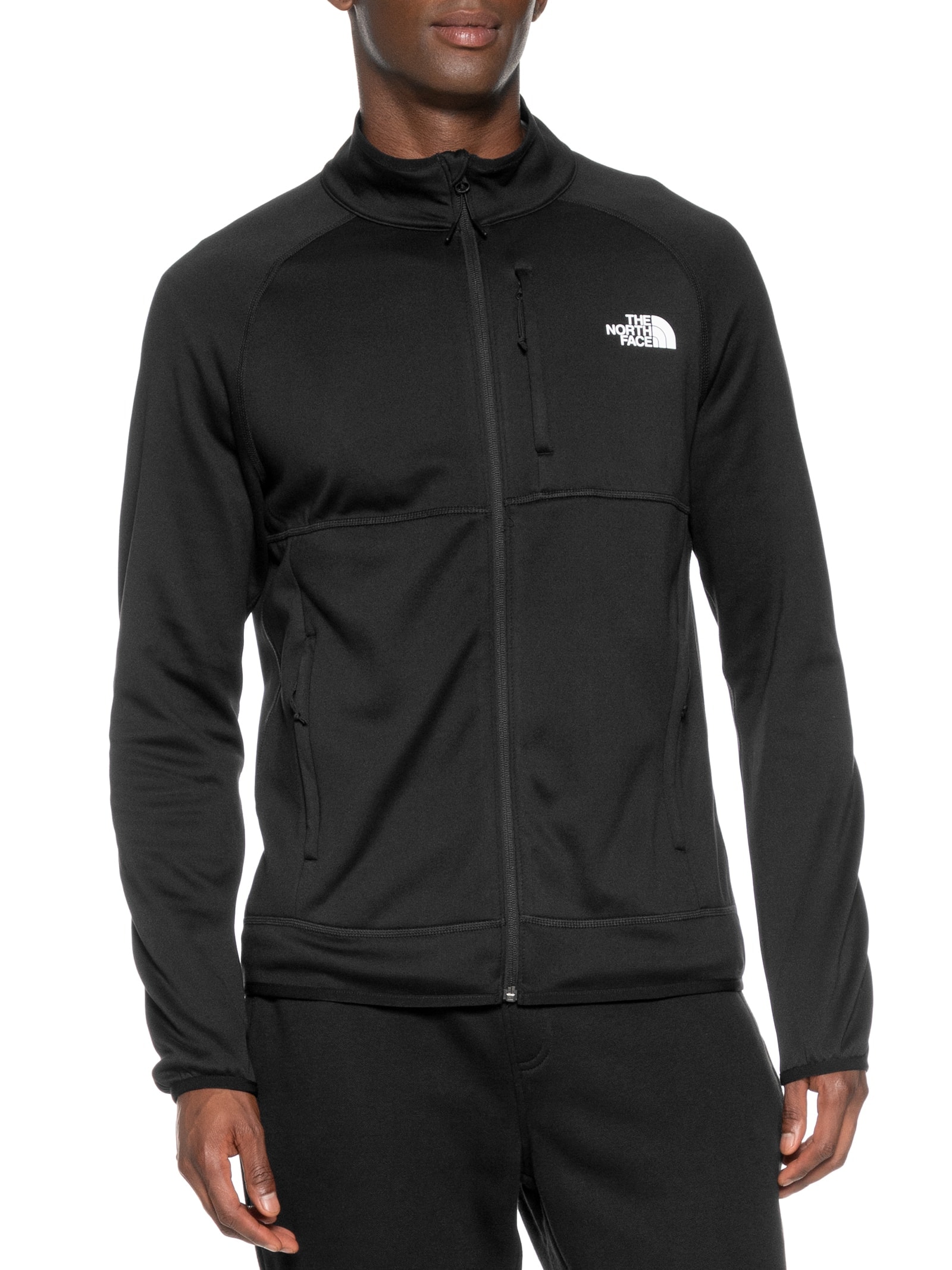 The North Face - Jaqueta Masculina Fleece Canyonlands Zip - Preto