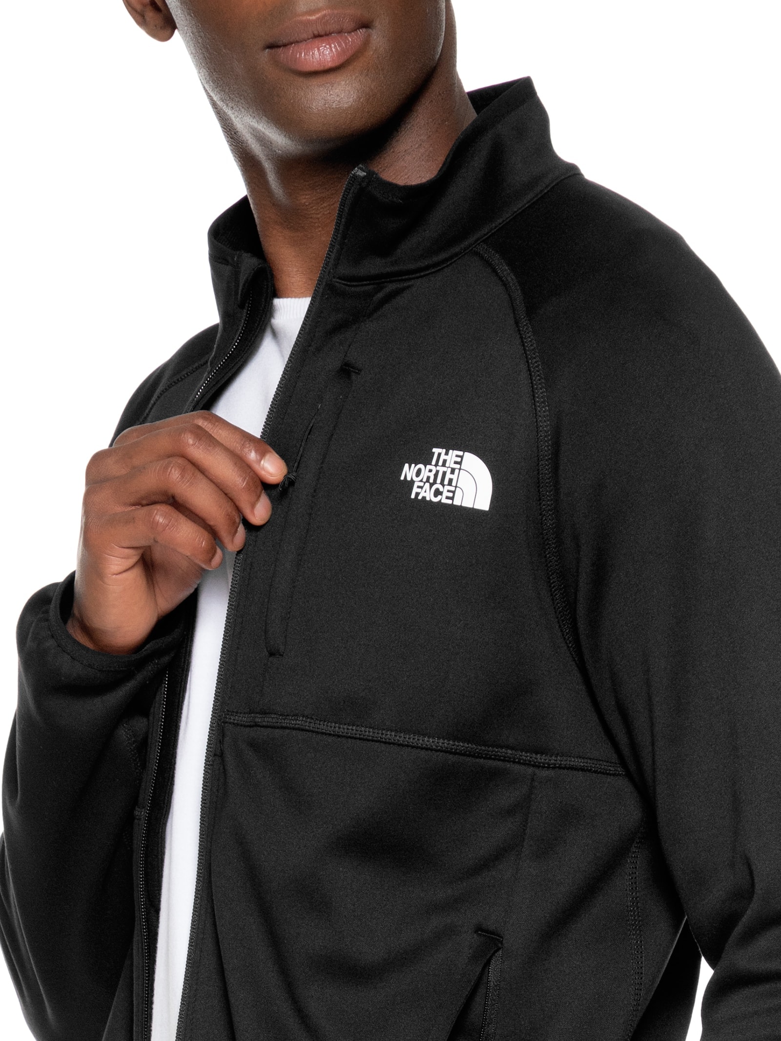 The North Face - Jaqueta Masculina Fleece Canyonlands Zip - Preto