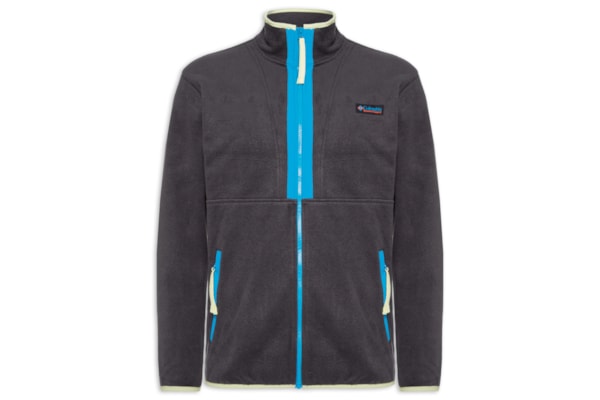 Jaqueta Masculina Fleece Icons Backbowl™ - Preto