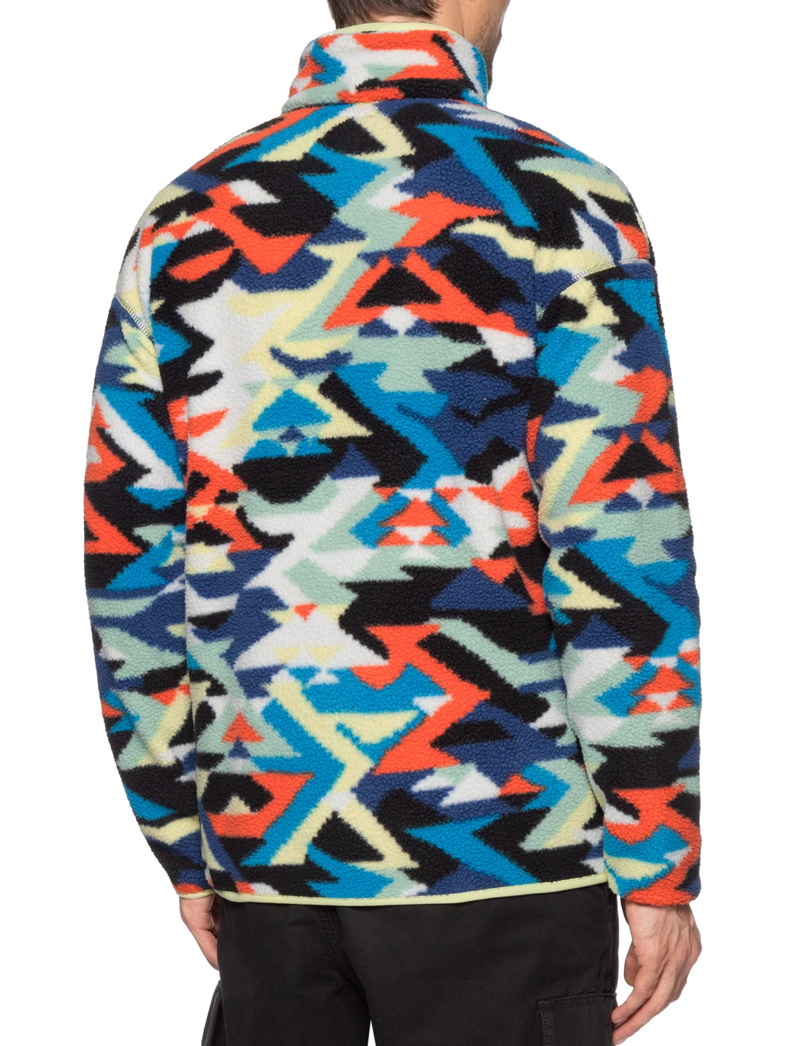 Jaqueta Masculina Fleece Icons Helvetia™ II Printed Half Snap