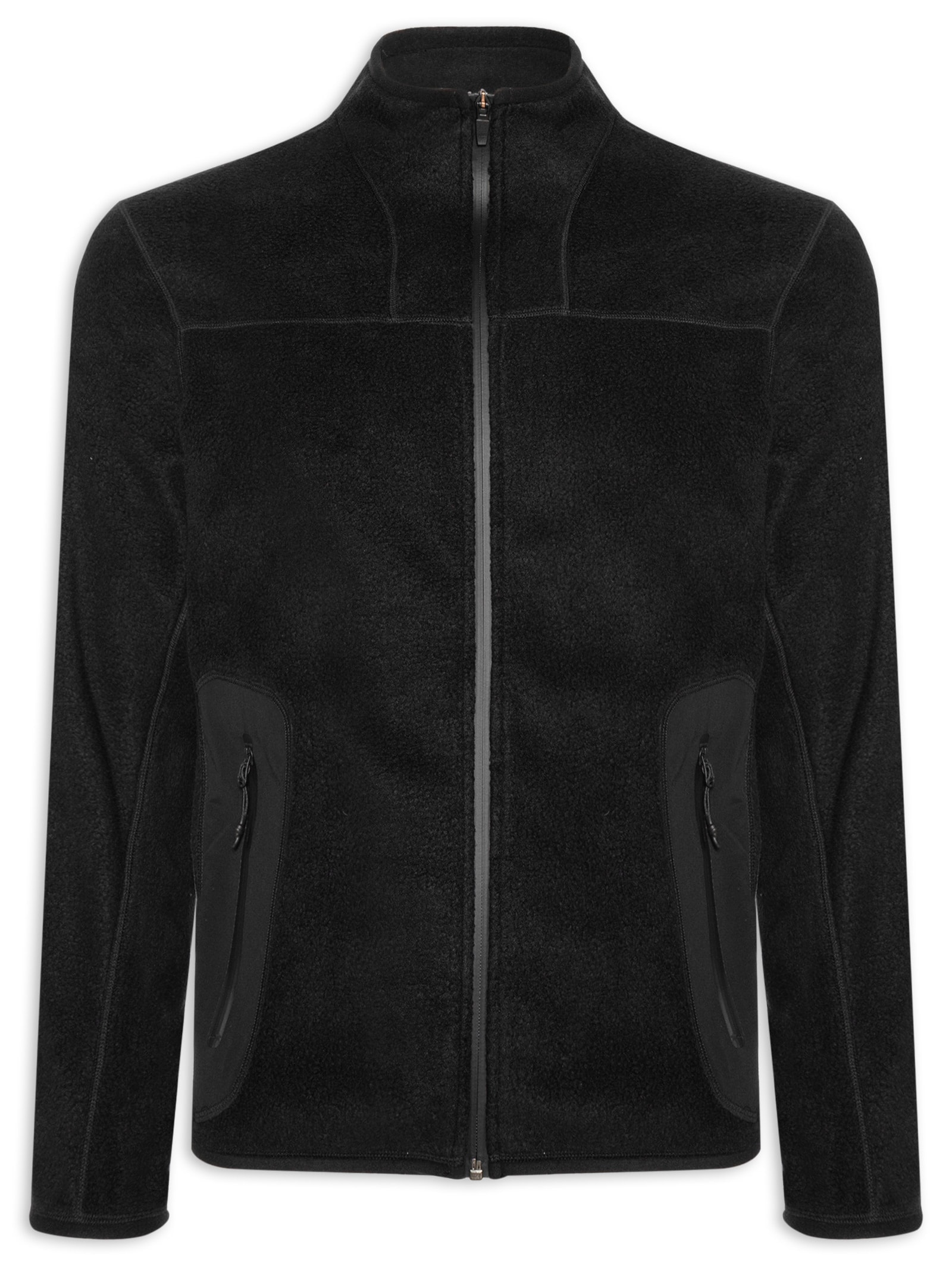 Jaqueta Masculina Fleece Kobe - Preto - Osklen