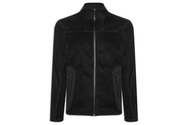 Jaqueta Masculina Fleece Kobe - Preto