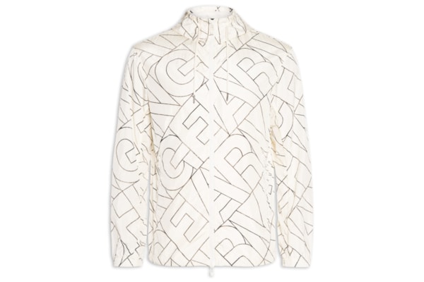 Jaqueta Masculina Full Logo Fashion - Branco