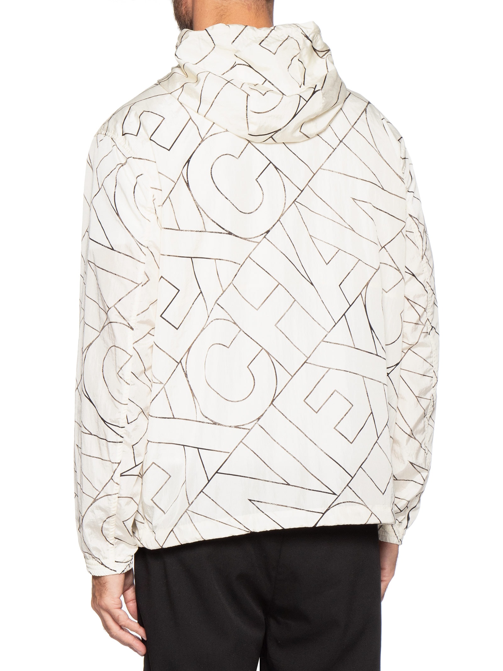 Jaqueta Masculina Full Logo Fashion Branco Armani Exchange