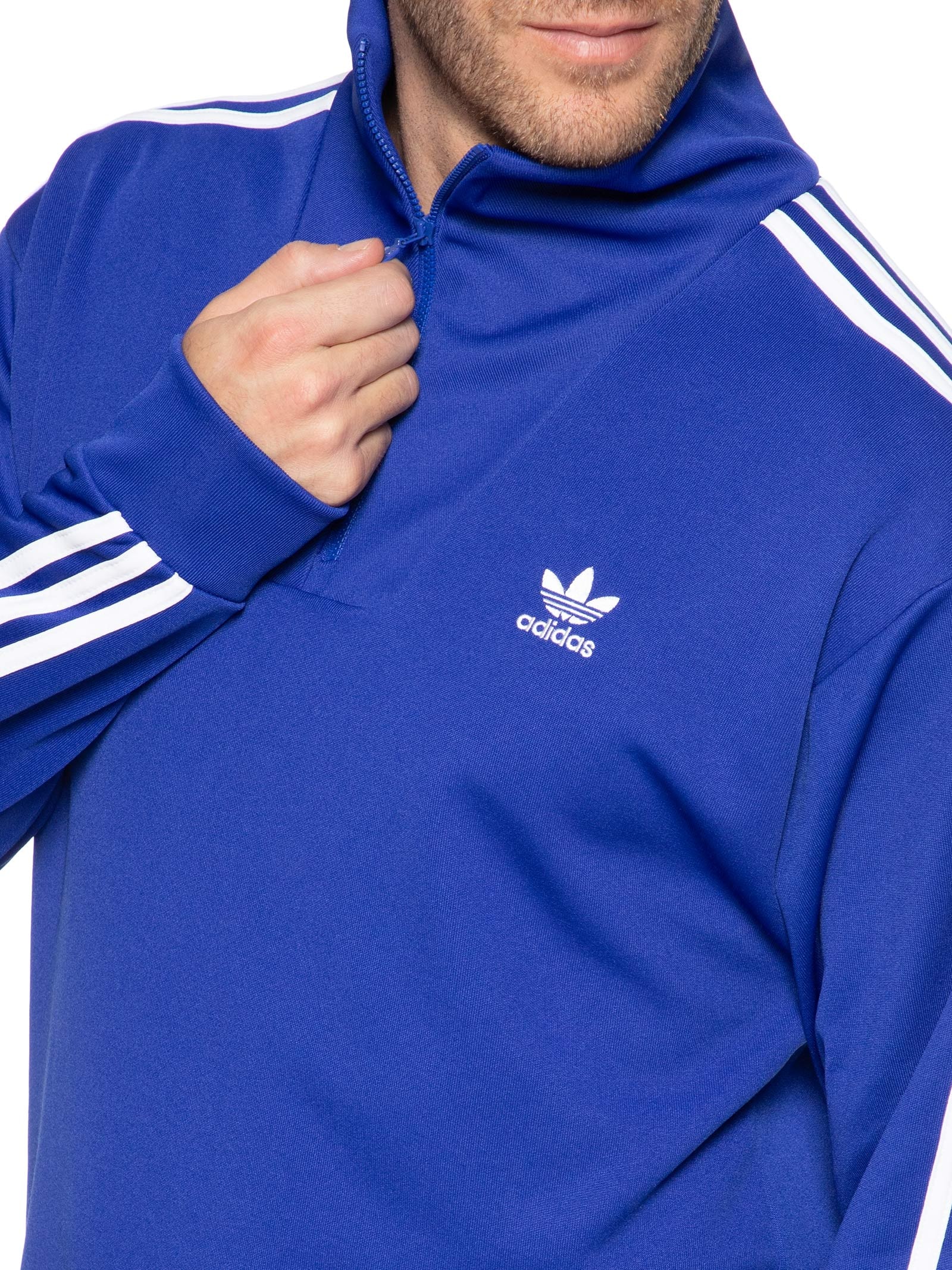 Adidas Originals - Jaqueta Masculina Funnel Neck - Azul