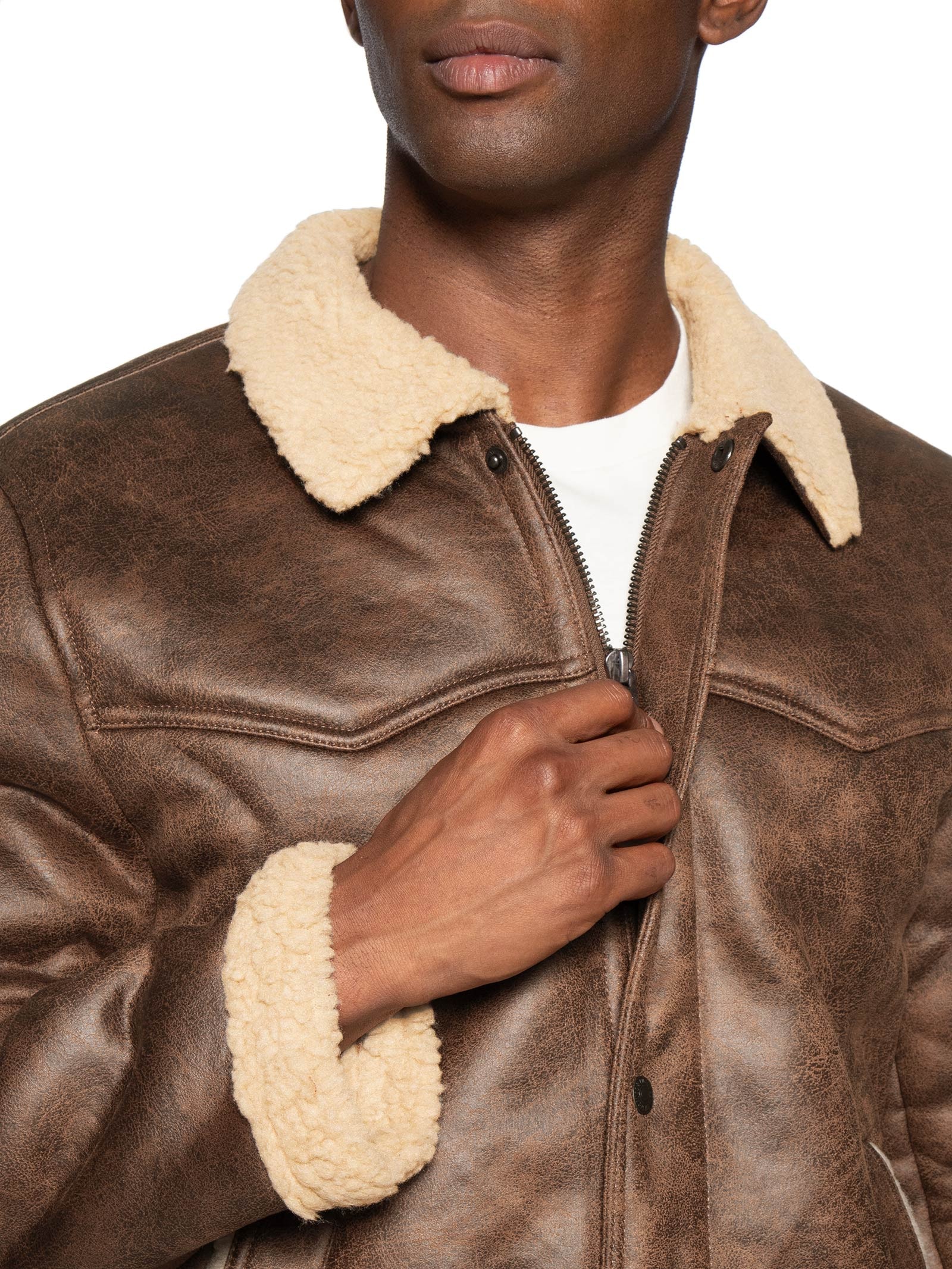 Jaqueta Masculina GIII Western Rancher Marrom Levi's