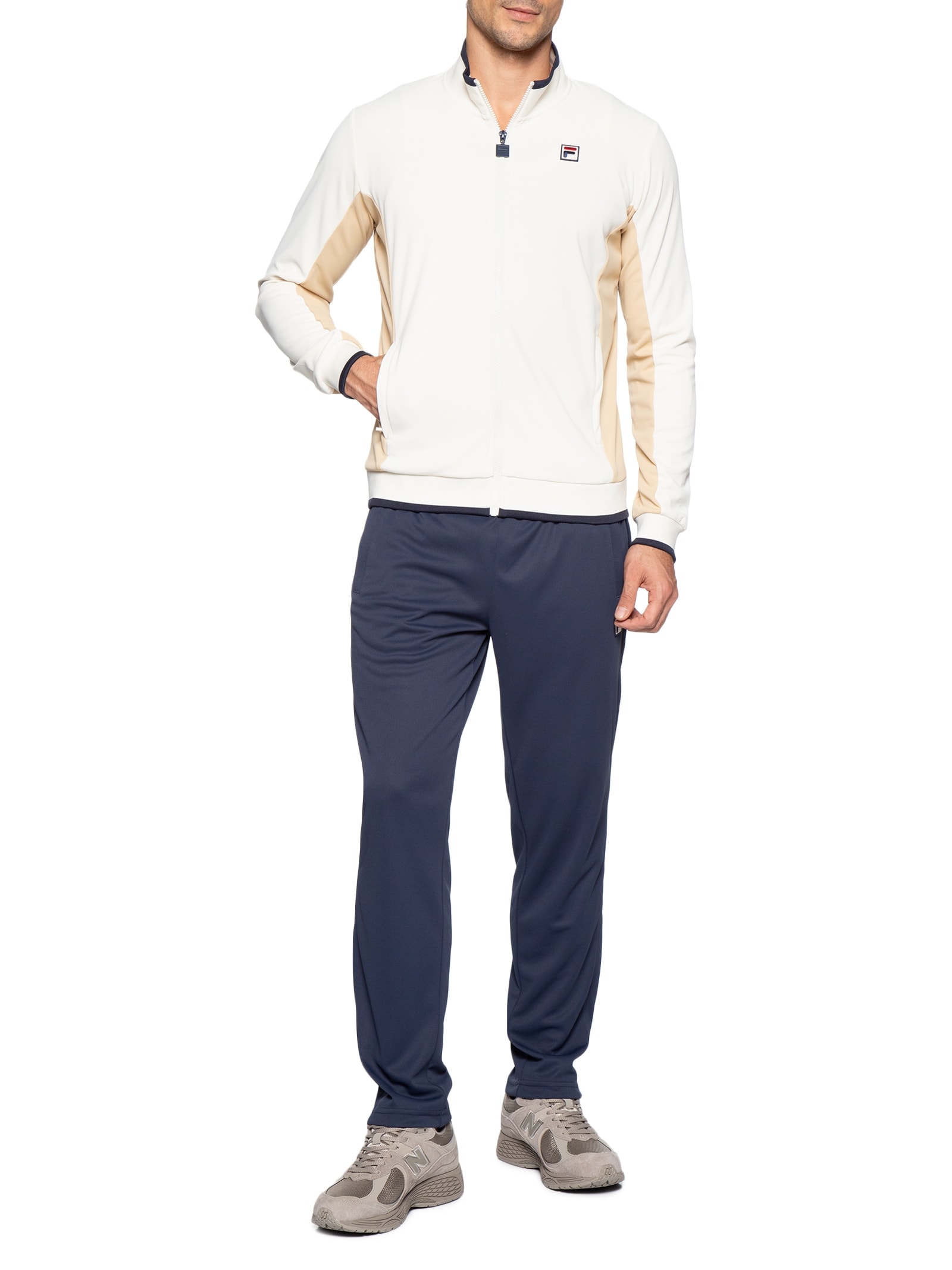 Jaqueta Masculina Heritage F-Box Branco Fila