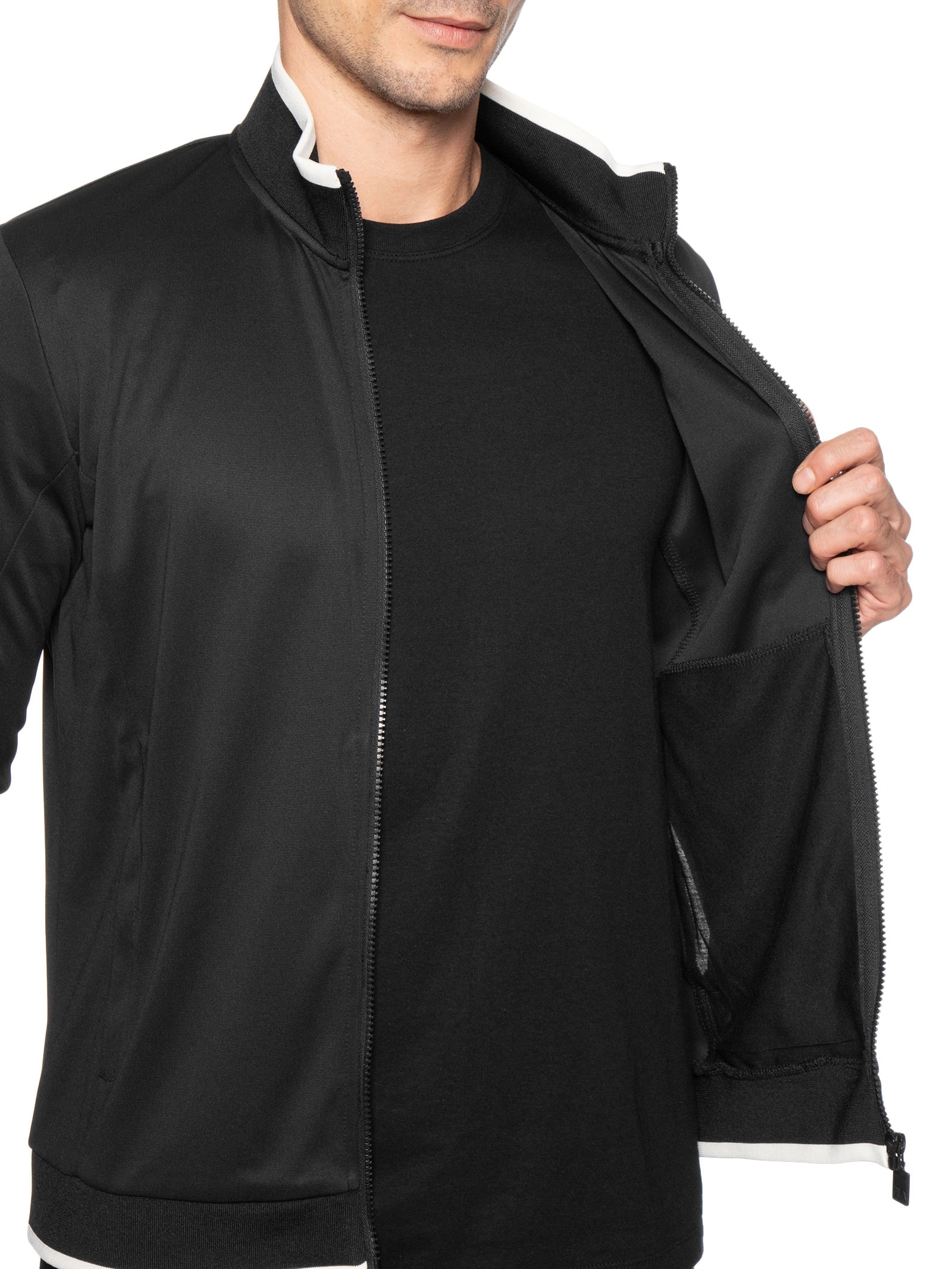Jaqueta Masculina Heritage F-Box Preto Fila