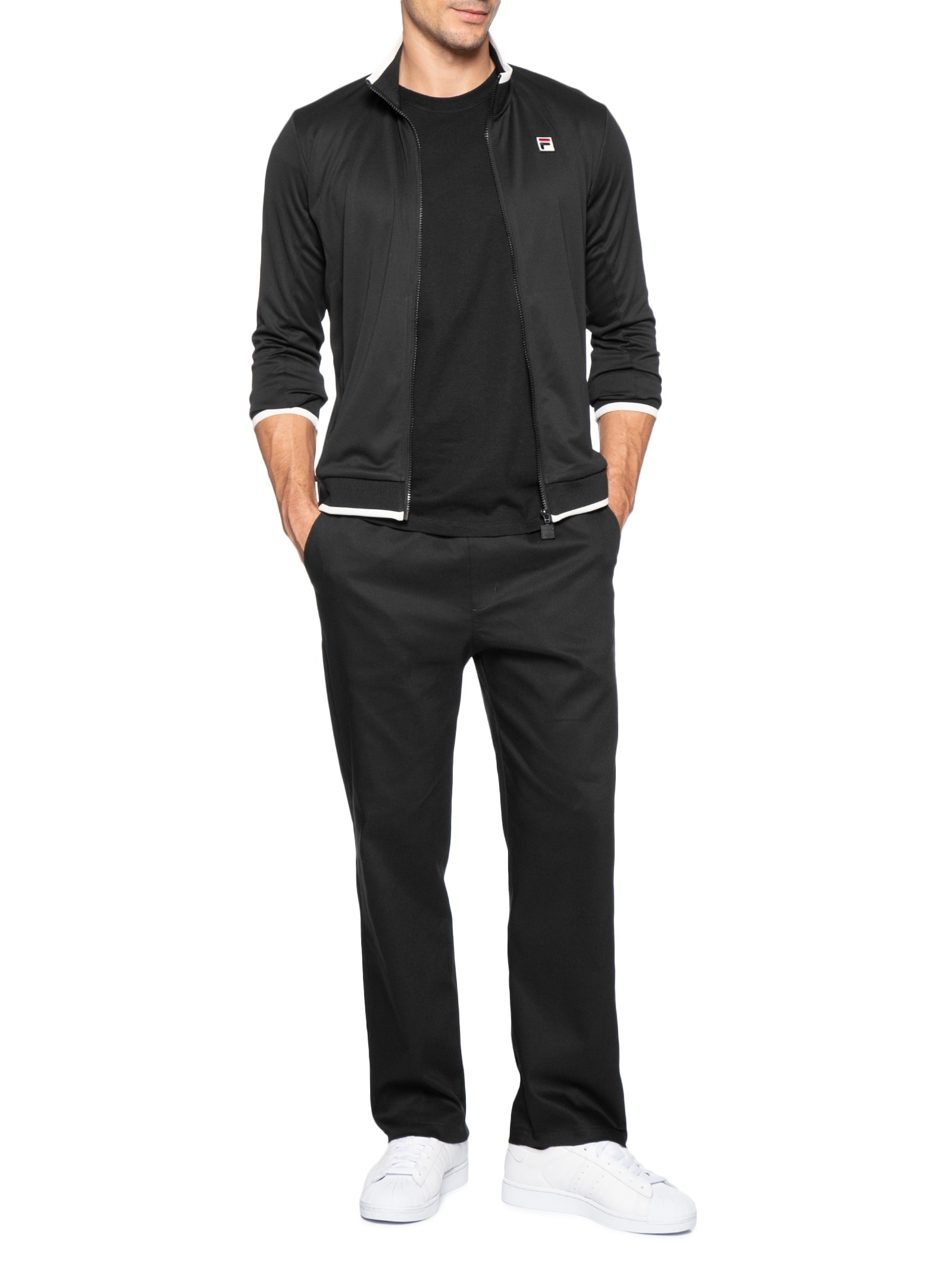 Jaqueta Masculina Heritage F-Box Preto Fila