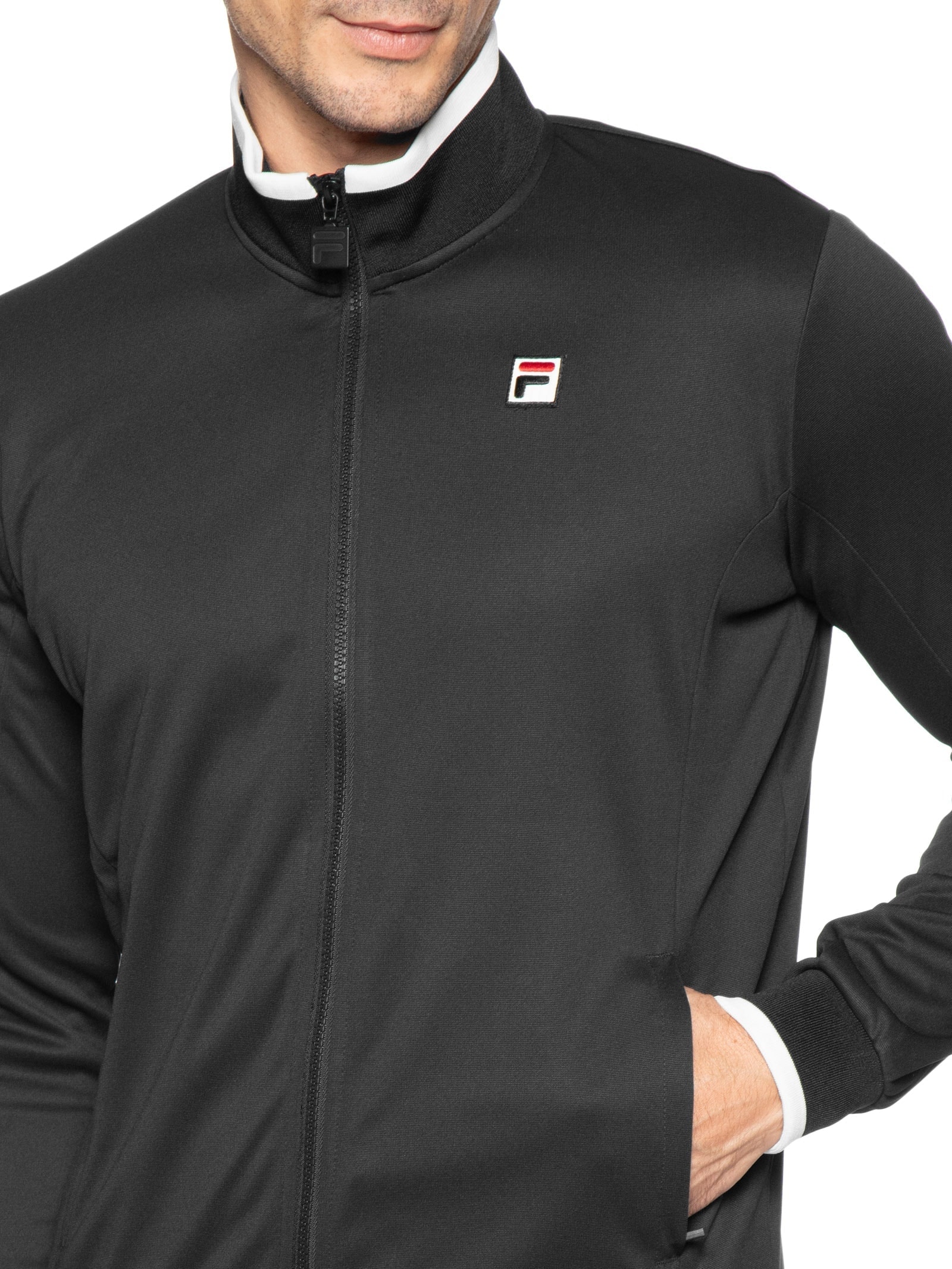 Jaqueta Masculina Heritage F-Box Preto Fila