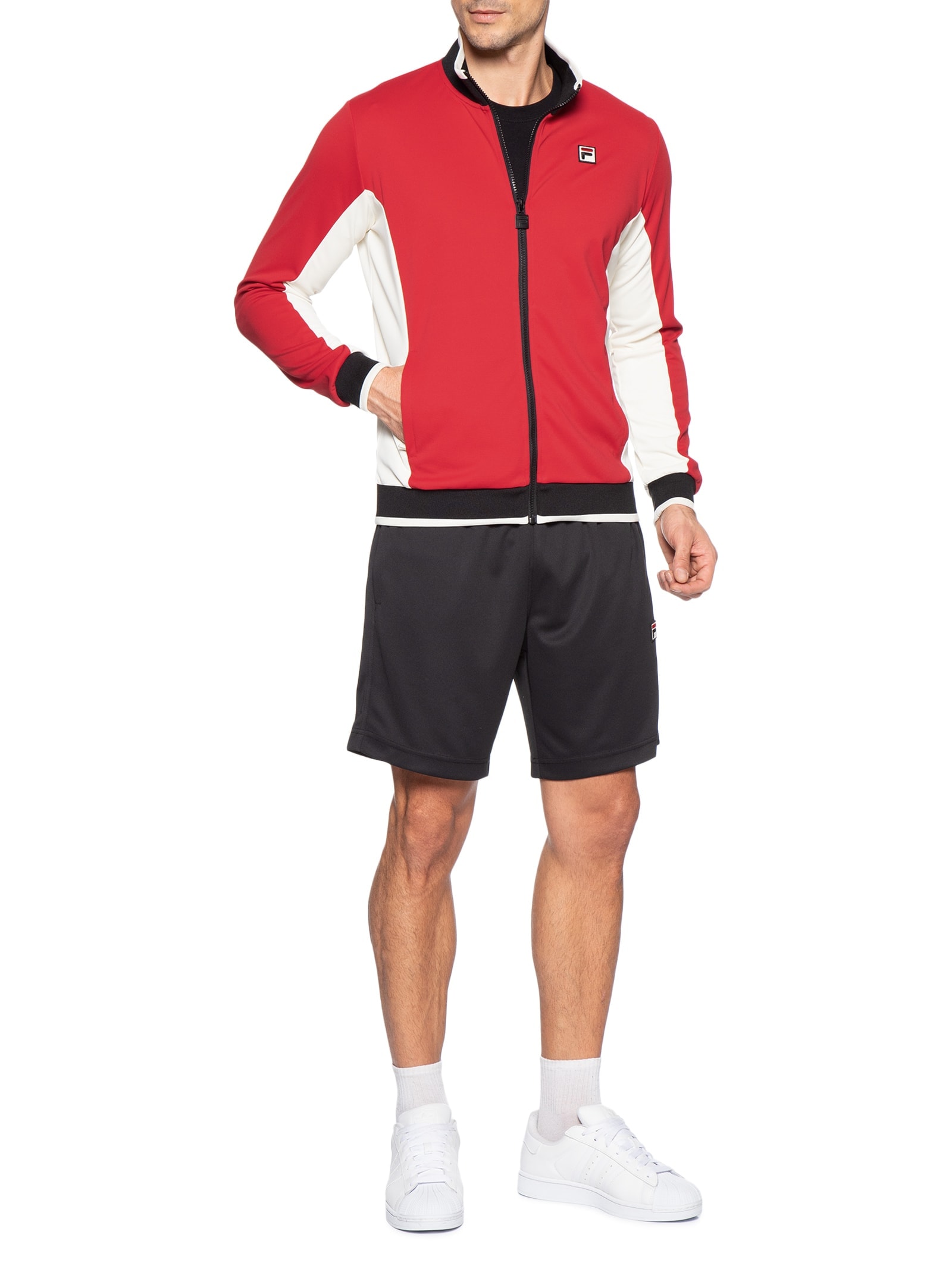 Jaqueta Masculina Heritage F-Box Vermelho Fila
