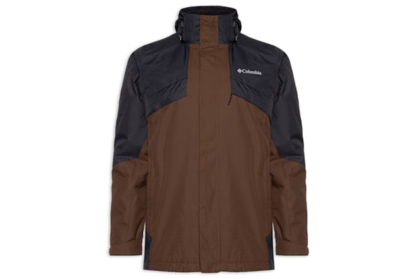 Jaqueta Masculina Interchange Bugaboo III Fleece Com Capuz - Marrom