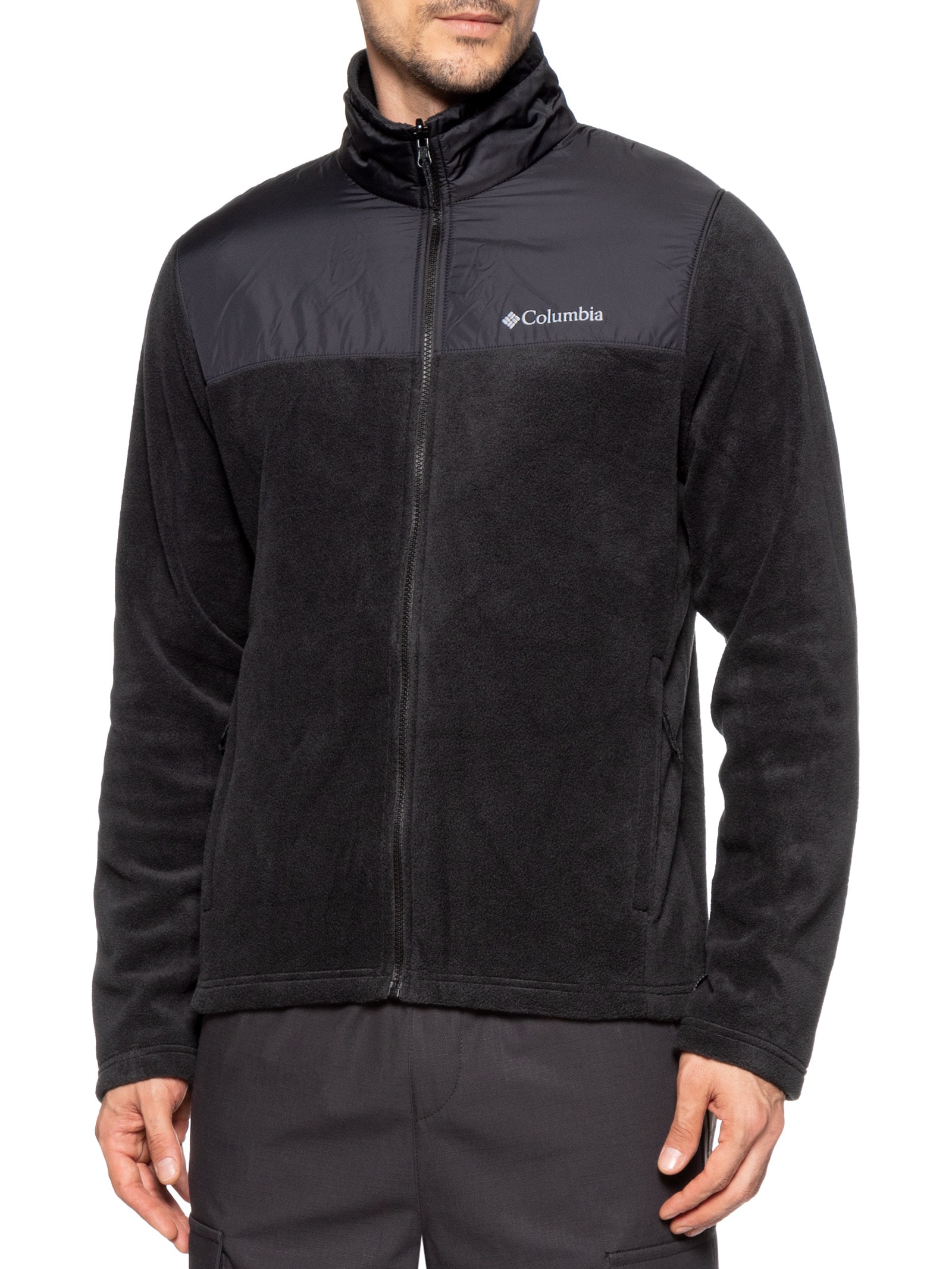 Jaqueta Masculina Interchange Bugaboo™ III Fleece Com Capuz Marrom Columbia