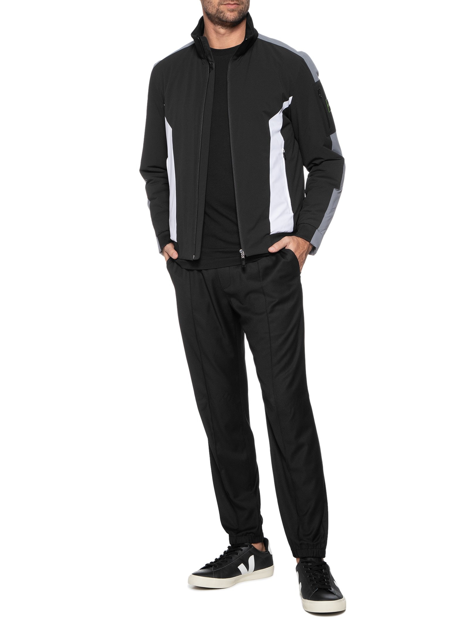 Boss - Jaqueta Masculina J_grid - Preto