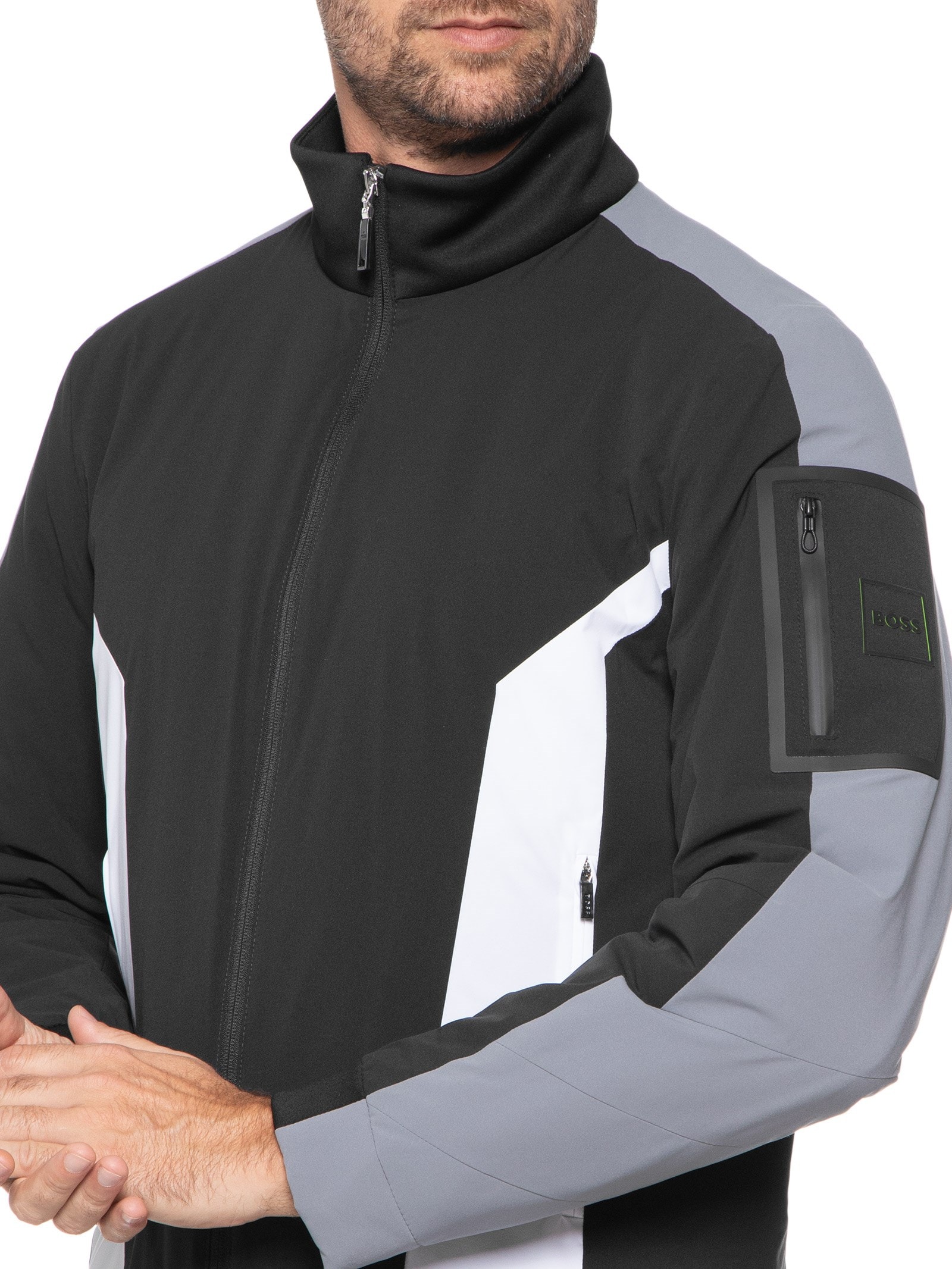 Boss - Jaqueta Masculina J_grid - Preto