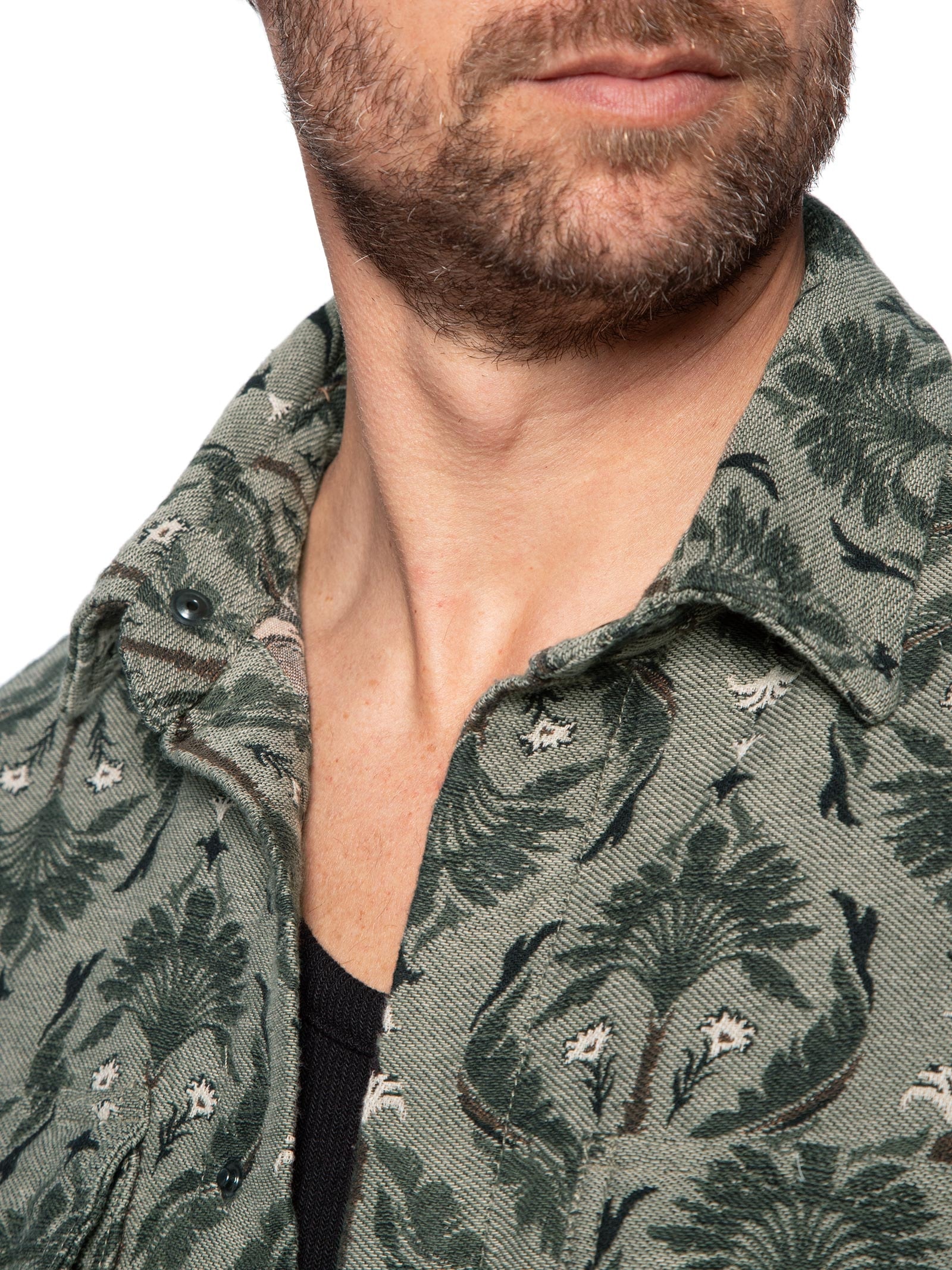 Jaqueta Masculina Jacquard Imperial Verde Osklen