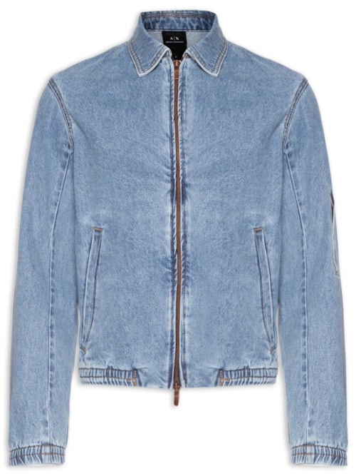 Jaqueta Masculina Jeans – Azul