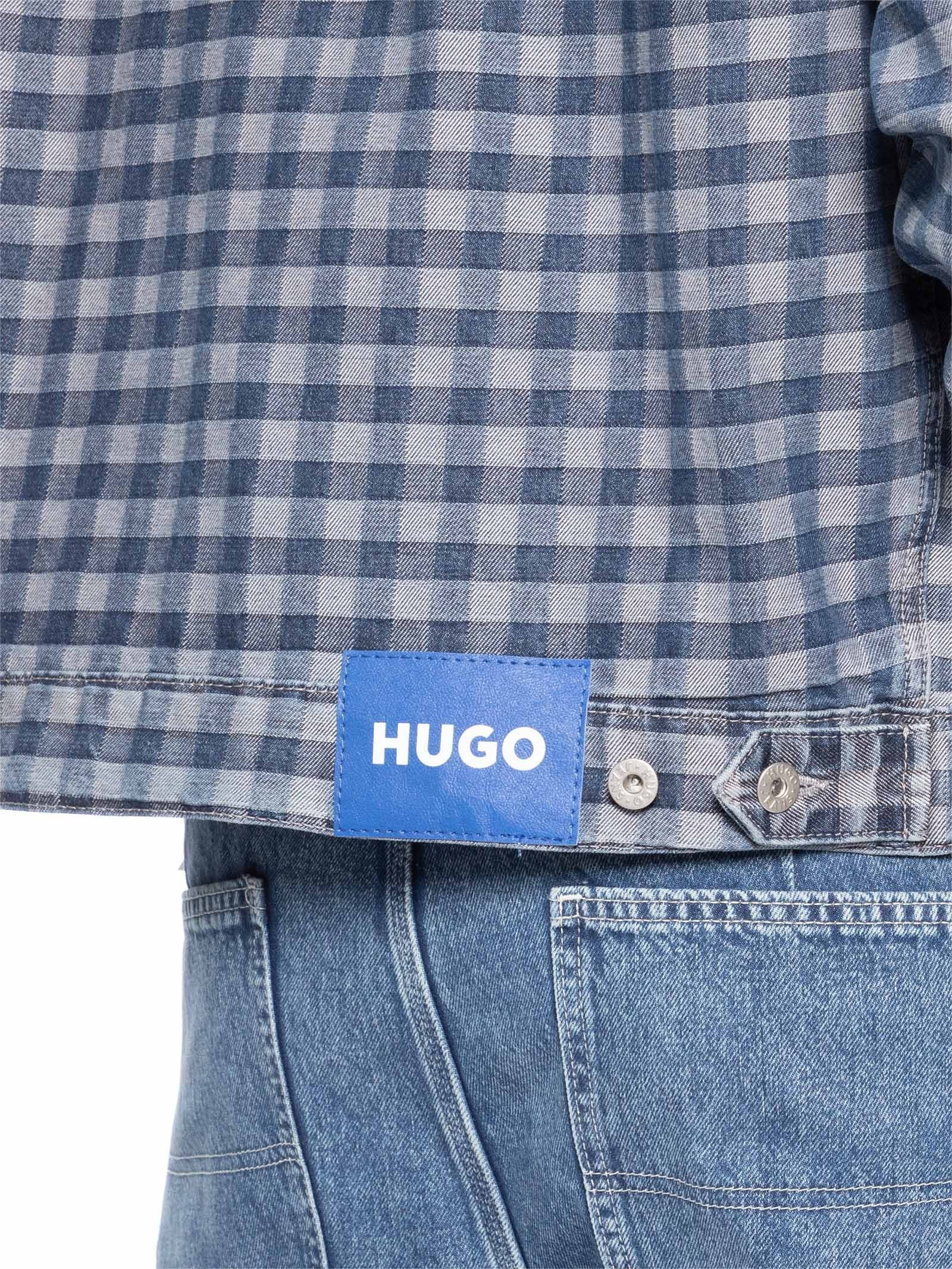 Jaqueta Masculina Jeans Nial Azul Hugo
