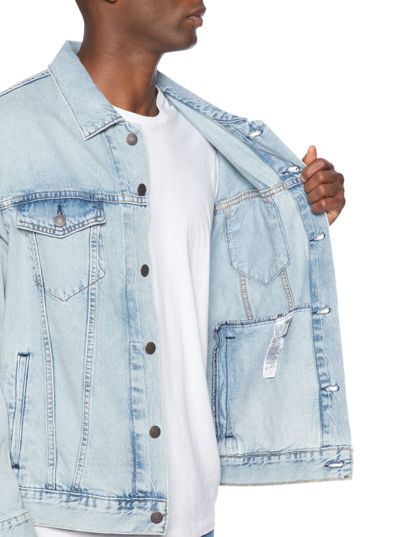 Jaqueta Masculina Jeans Relaxed Fit Trucker Azul Levi's