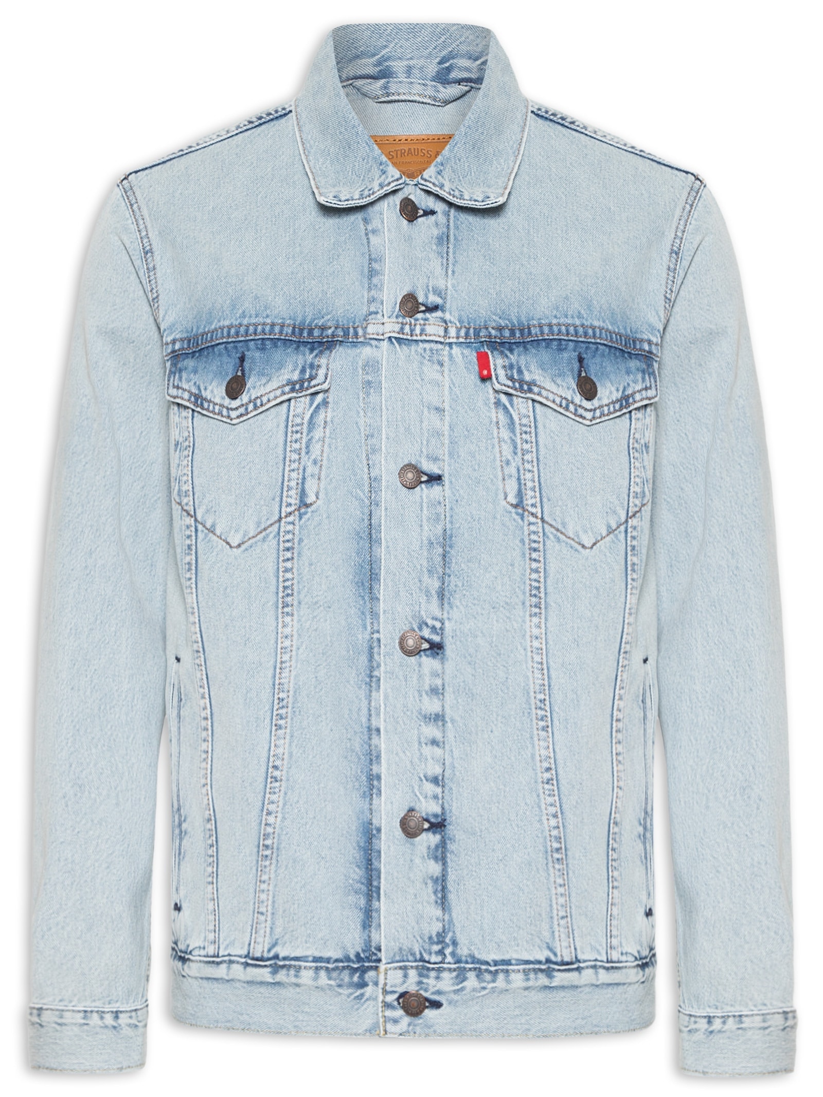 Jaqueta Masculina Jeans Relaxed Fit Trucker Azul Levi's