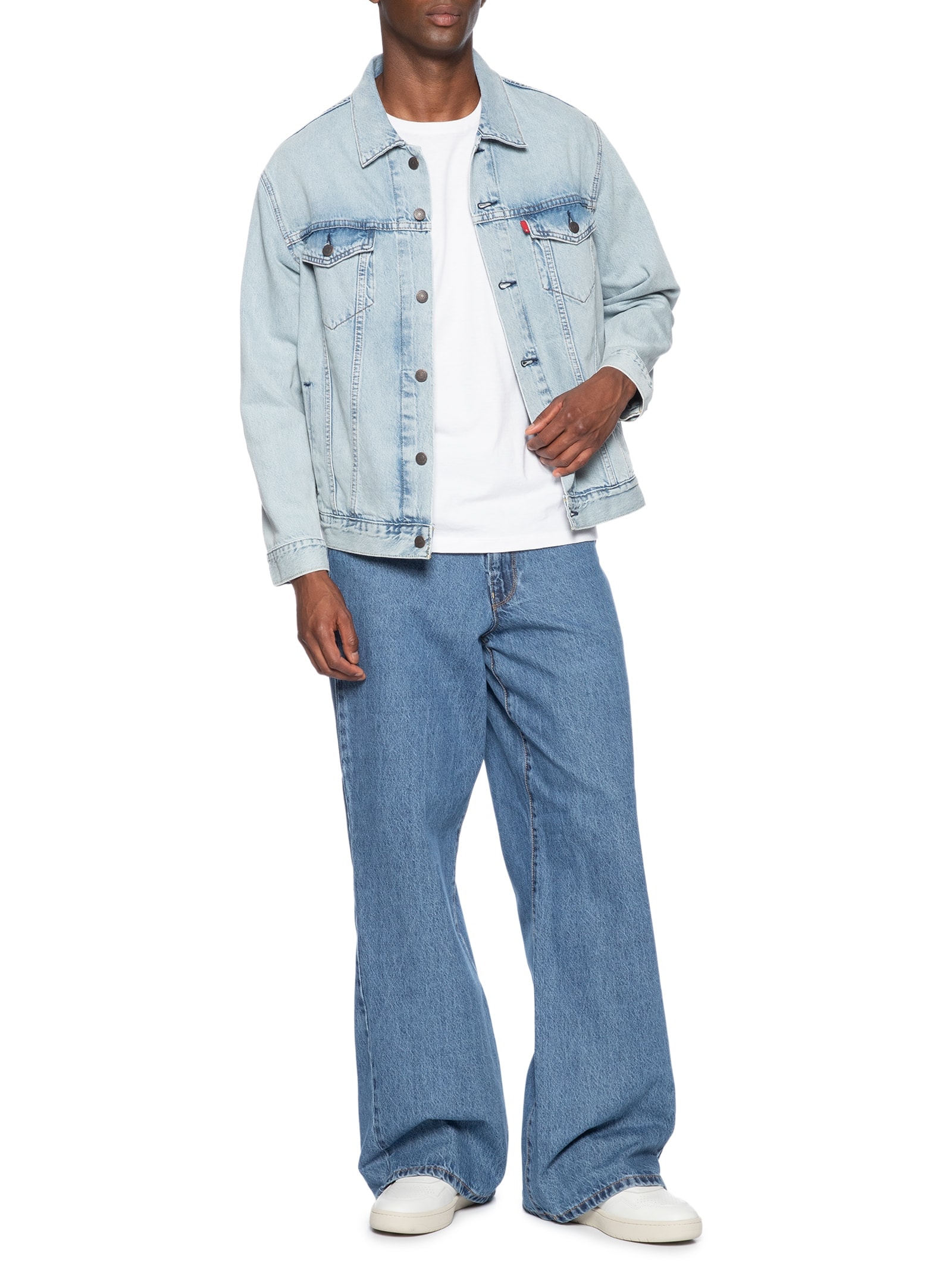 Jaqueta Masculina Jeans Relaxed Fit Trucker Azul Levi's