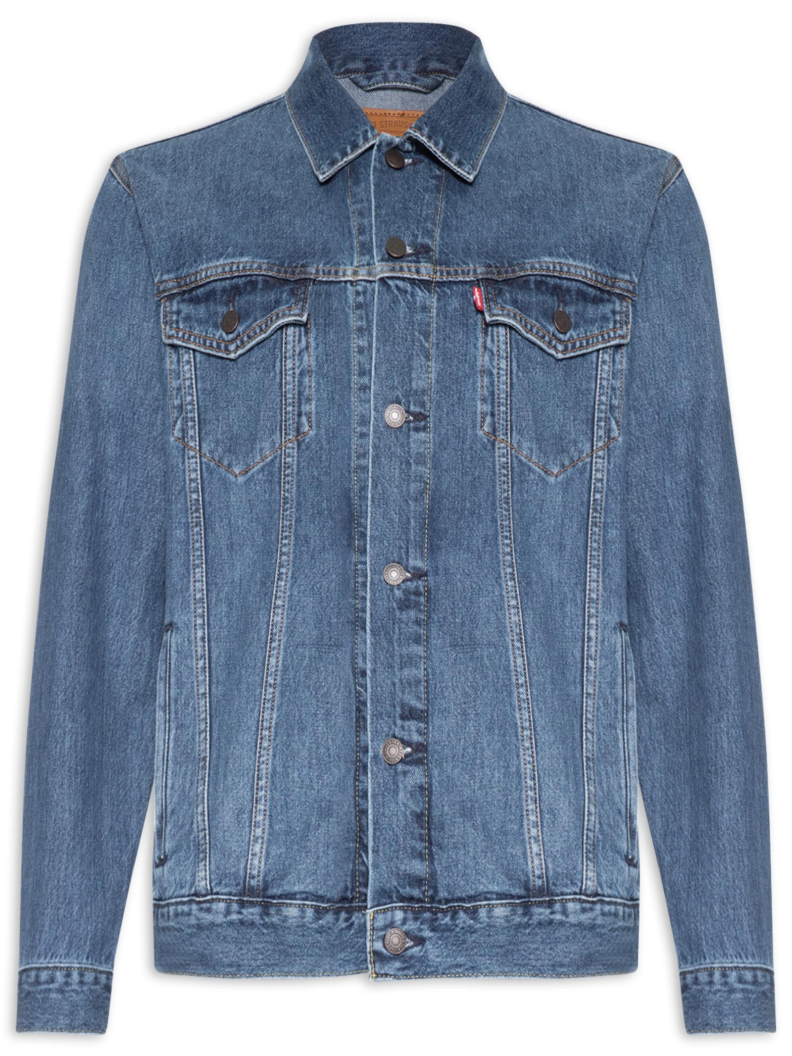 Jaqueta Masculina Jeans Relaxed Fit Trucker Azul Levi's