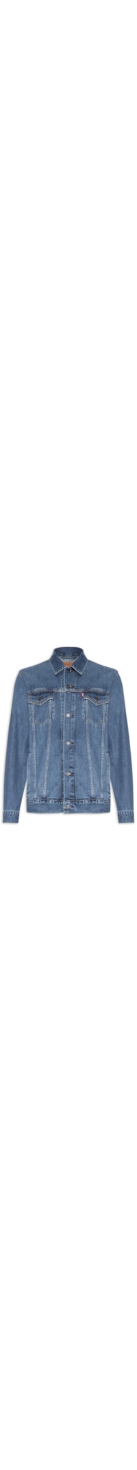 Jaqueta Masculina Jeans Relaxed Fit Trucker - Azul