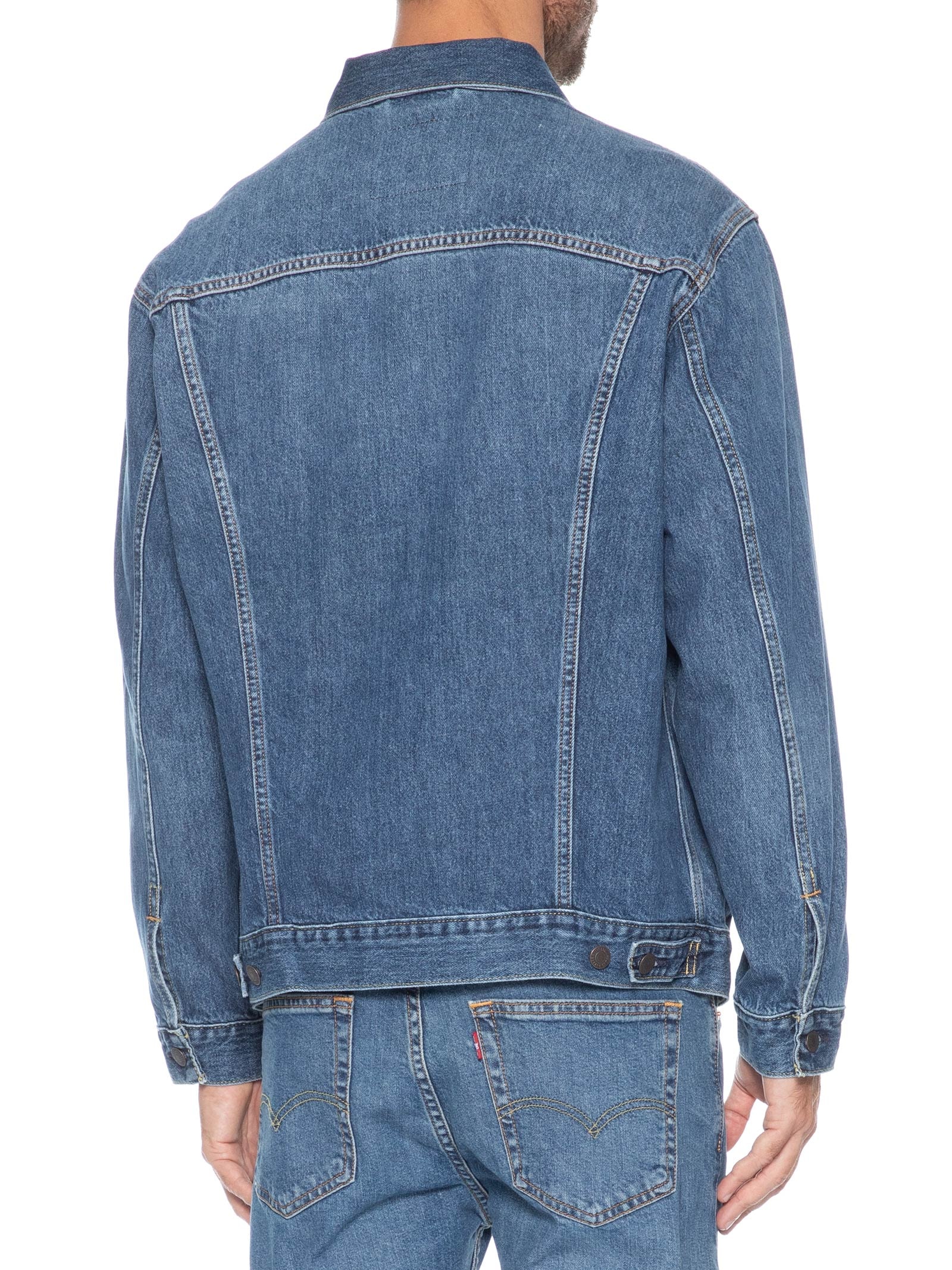 Jaqueta Masculina Jeans Relaxed Fit Trucker Azul Levi's