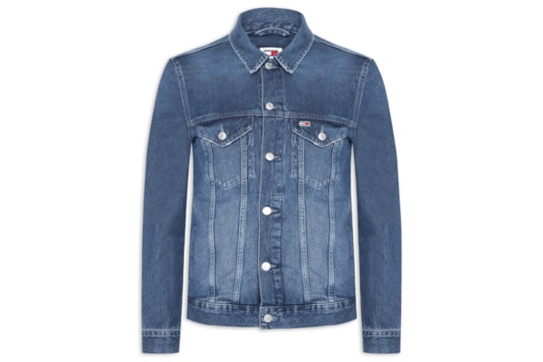 Jaqueta Masculina Jeans Ryan Trucker Fit - Azul