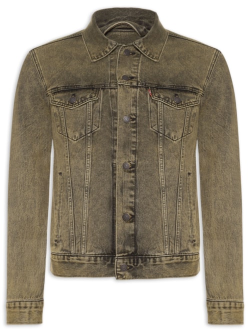 Jaqueta Masculina Jeans The Trucker St - Marrom